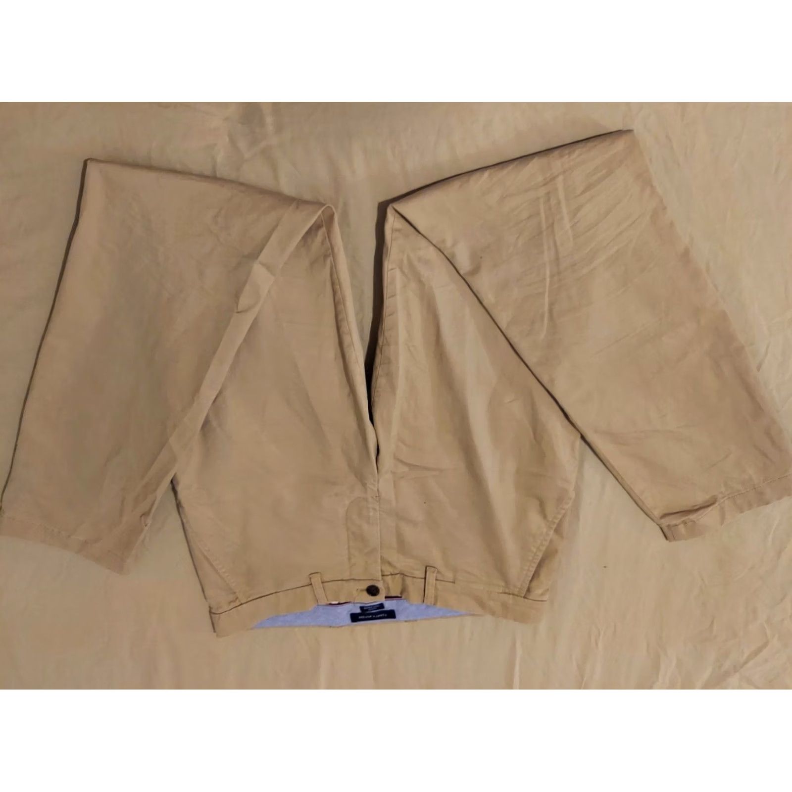 Tommy Hilfiger Tommy Hilfiger Pants Chino Cotton Stretch Trouser Khaki Beige Mens 34x34 34 Size US 34 / EU 50 - 3 Thumbnail