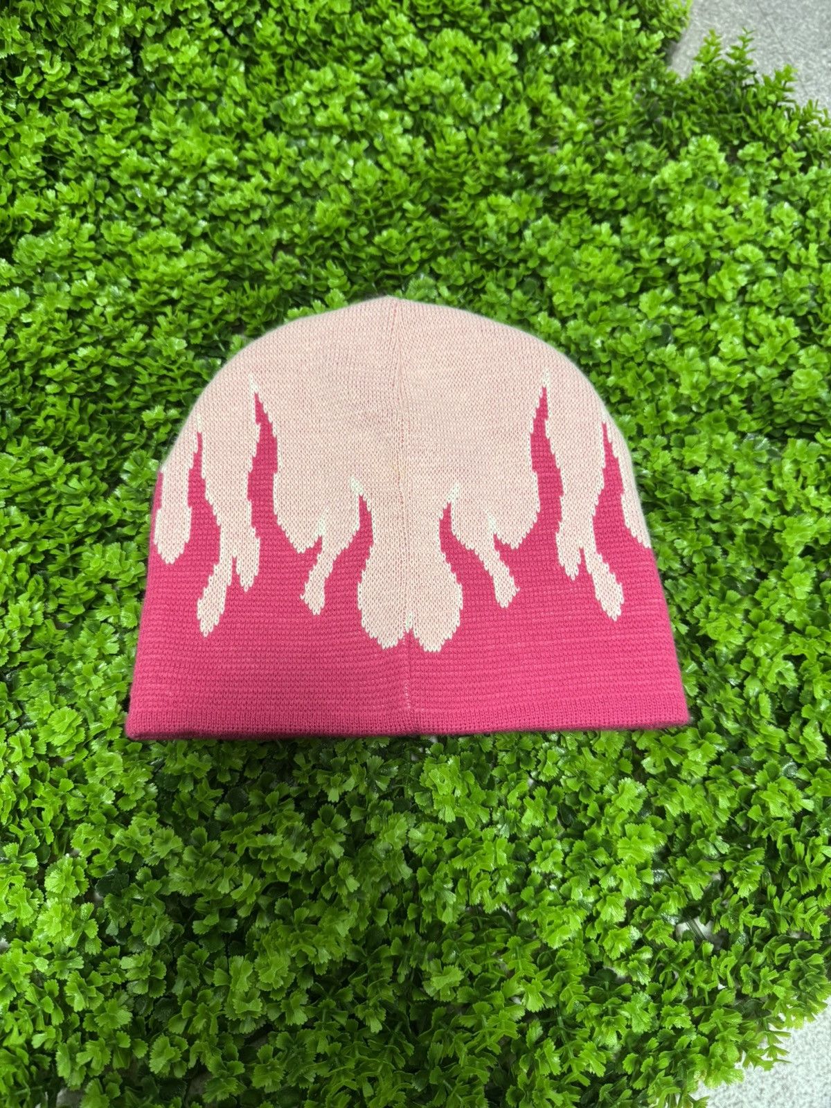 Grailed Pink Flames Hat beanie Size ONE SIZE - 1 Thumbnail