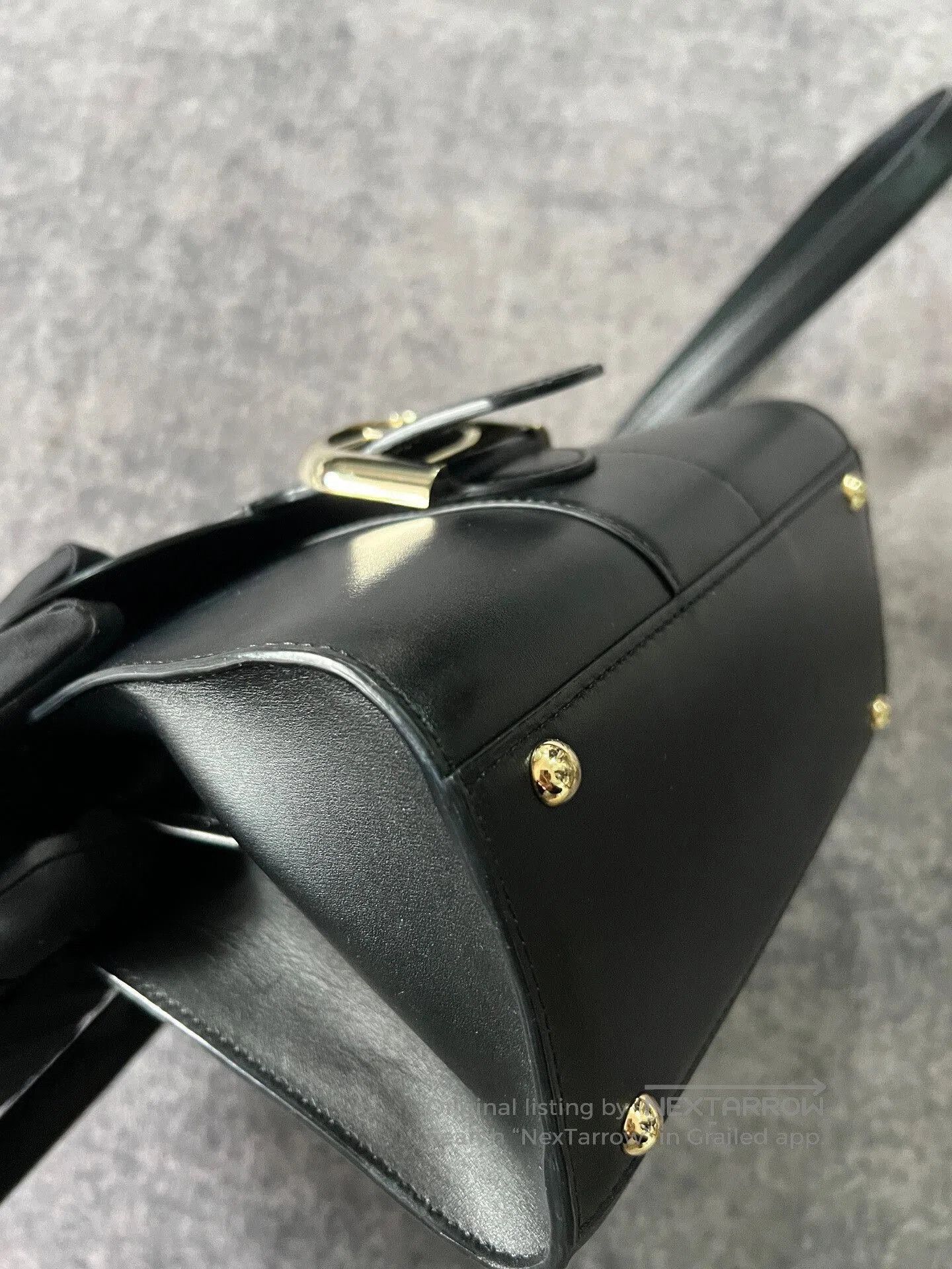 Delvaux Delvaux Black and Silver Shoulder Bag. Size ONE SIZE - 8 Thumbnail