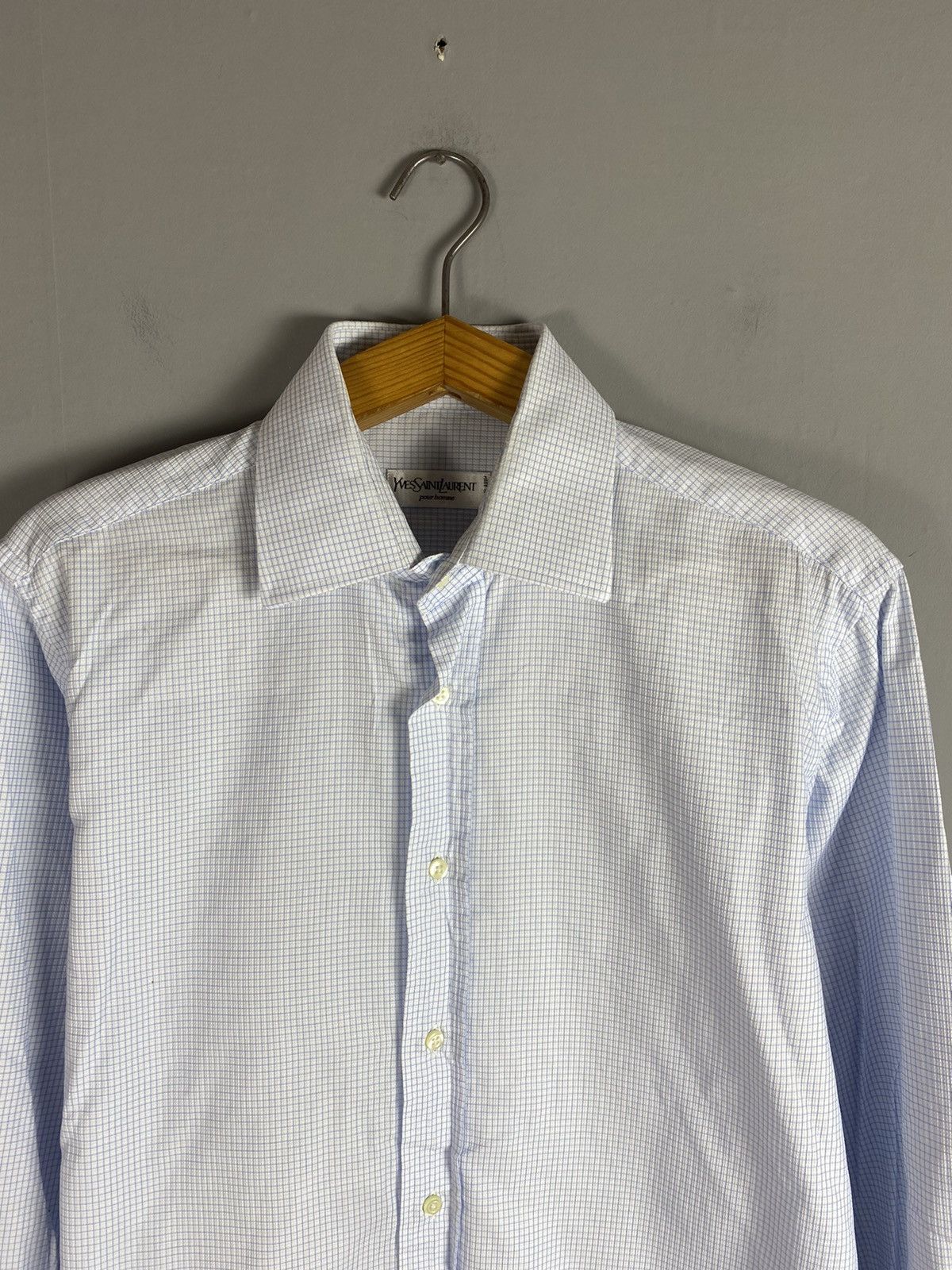 Yves Saint Laurent Vintage 90s YSL Yves Saint Laurent shirt Size US M / EU 48-50 / 2 - 2 Thumbnail