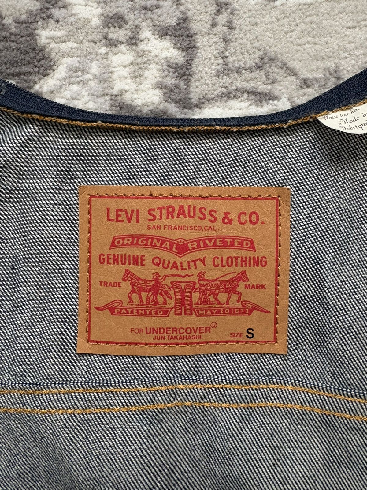Levi's × Undercover Levi’s x UNDERCOVER Pinnacle Type II Trucker Jacket Size US S / EU 44-46 / 1 - 4 Thumbnail