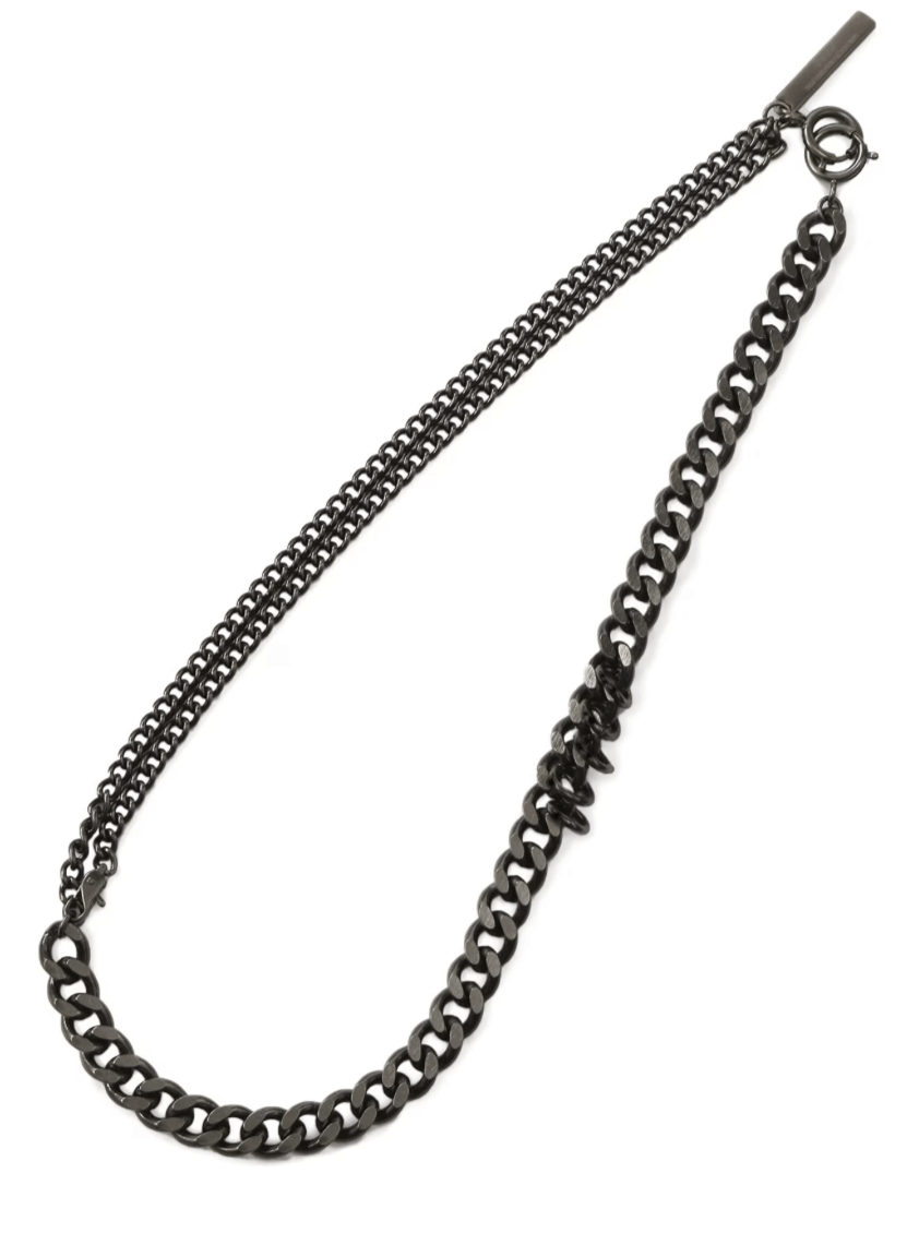 Yohji Yamamoto Yohji Yamamoto 6-WAY CURVED CHAIN BRACELET NECKLACE Size ONE SIZE - 3 Thumbnail