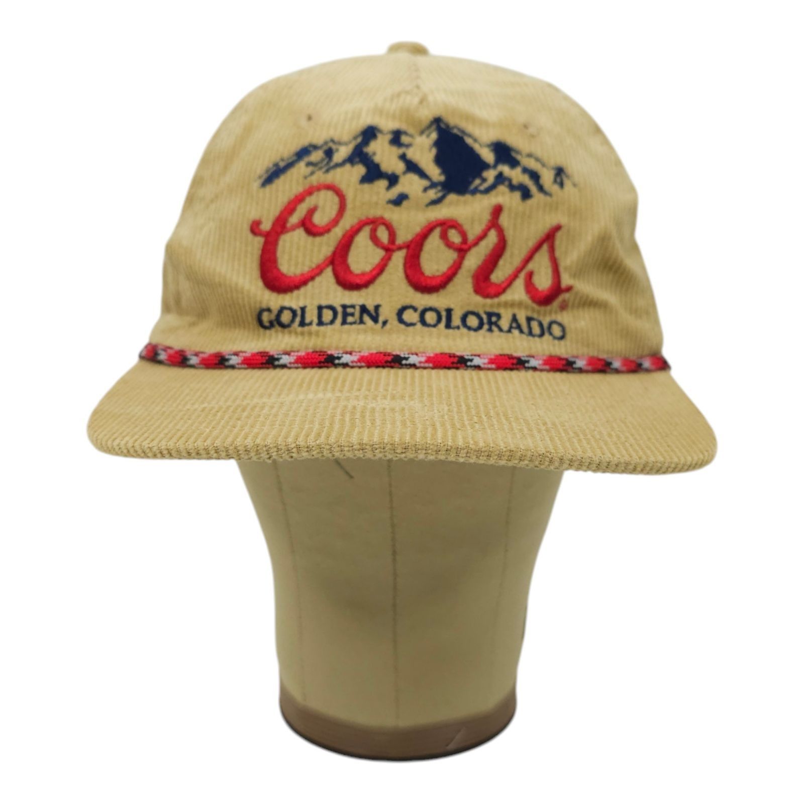 Mad Engine Coors Banquet Golden Colorado Corduroy Rope Snapback Cap Size ONE SIZE - 9 Thumbnail