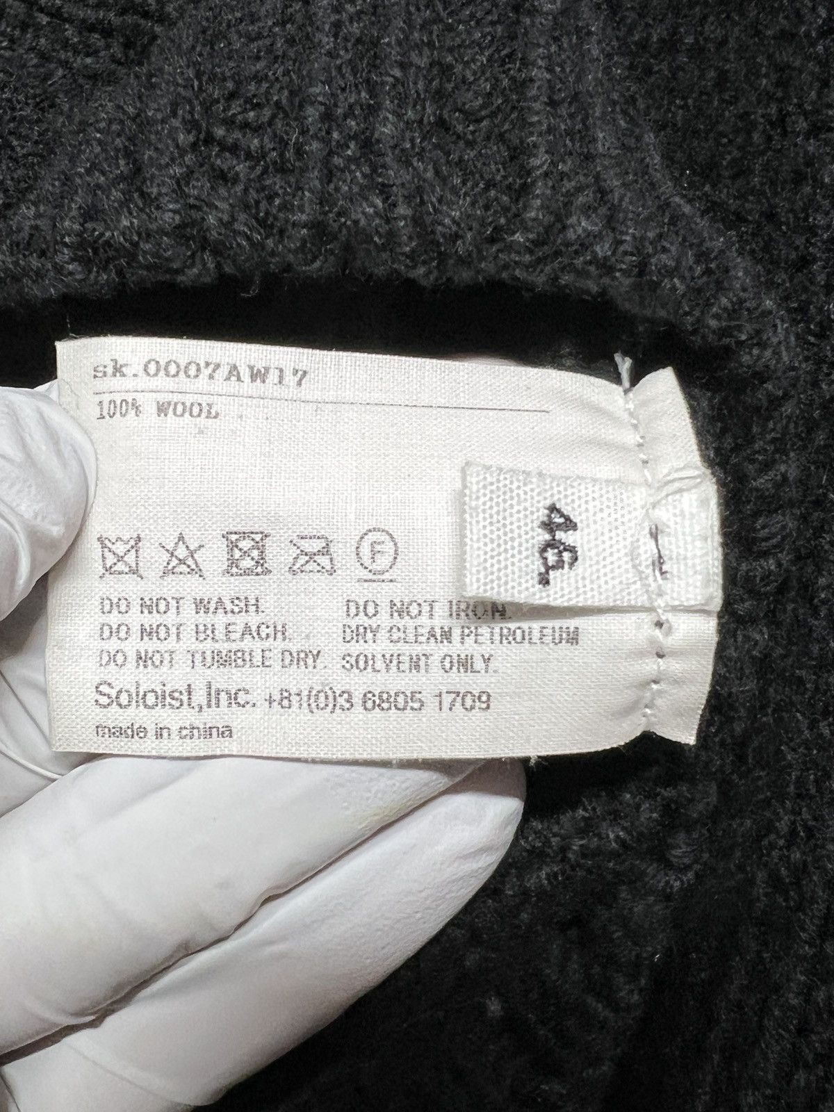 Takahiromiyashita The Soloist. Turtleneck knit Size US M / EU 48-50 / 2 - 8 Thumbnail