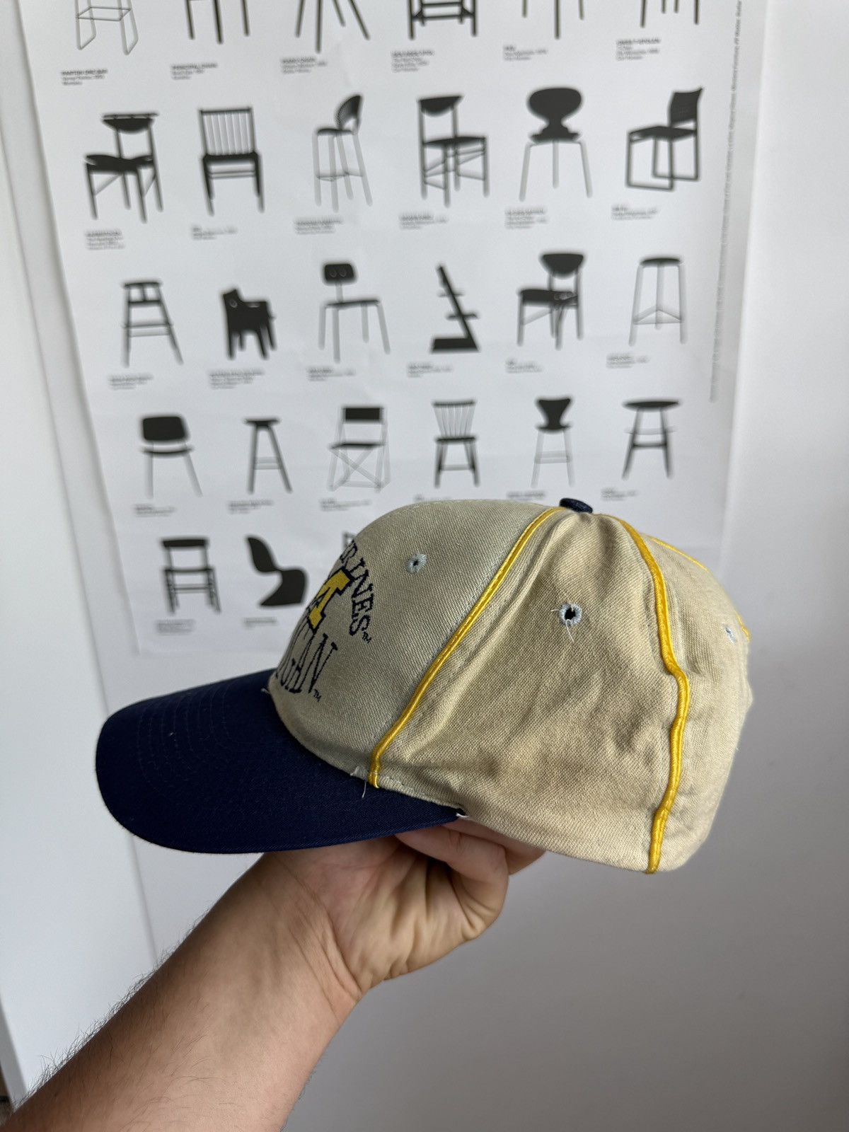 The Game Vintage 90s The game Michigan Wolverines NFL snapback cap Size ONE SIZE - 4 Thumbnail