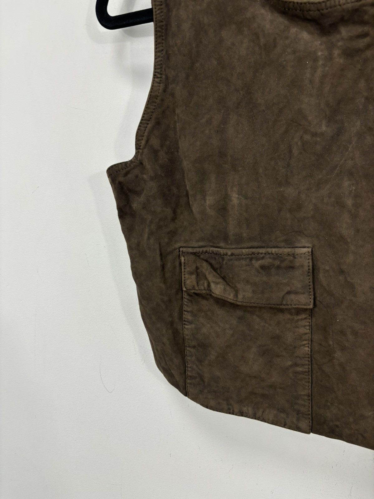 Diesel Diesel Women’s NWT Avant Garde Goat Leather Vest Jacket Size L / US 10 / IT 46 - 5 Thumbnail