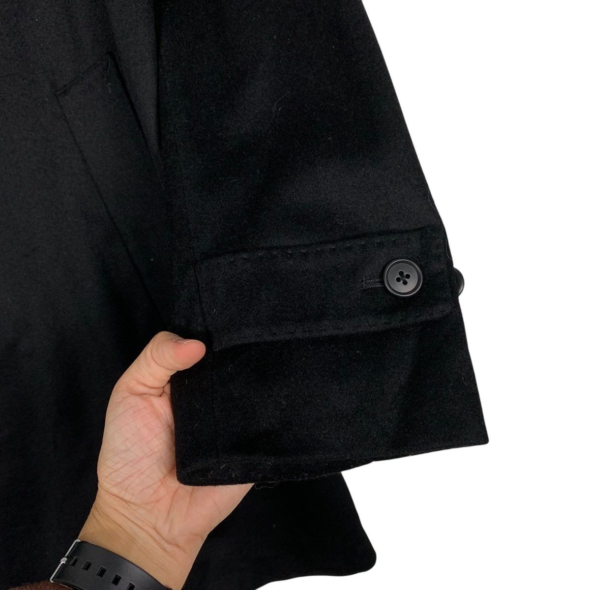 Yoshiyuki Konishi Ficce Collezioni By Yoshiyuki Konishi Wool Coat Size US M / EU 48-50 / 2 - 15 Thumbnail