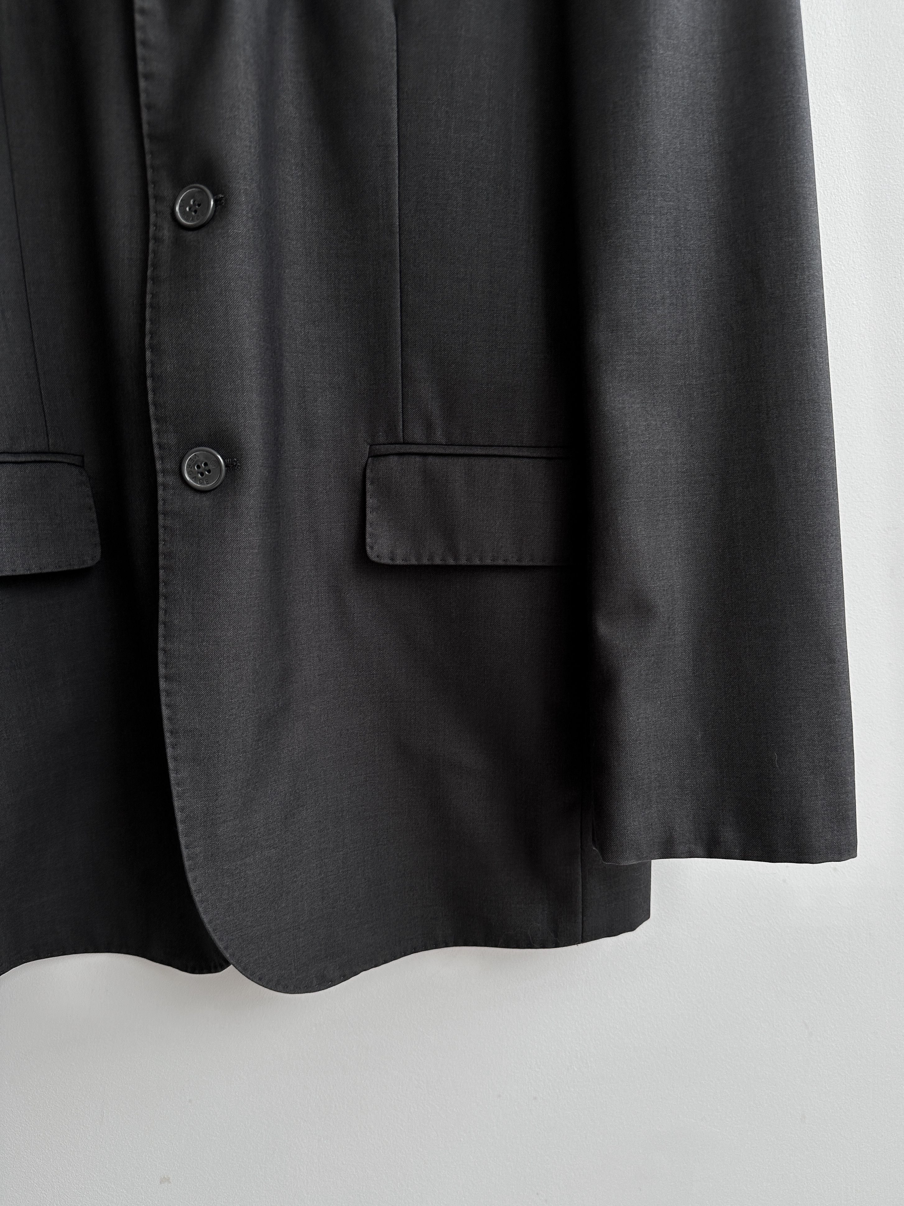 Versace Vintage Gianni Versace Gray Blazer Size 52R - 5 Thumbnail