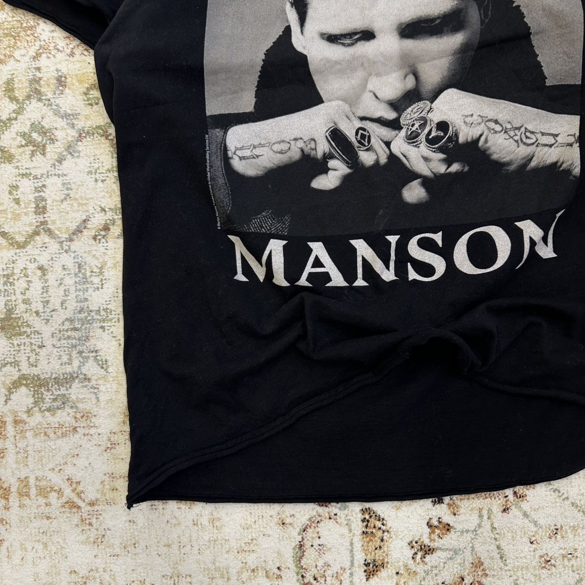 Amplified × Band Tees × Vintage Vintage Adult” Marilyn Manson” T-shirts Big Logo Band Rock Size US L / EU 52-54 / 3 - 3 Thumbnail