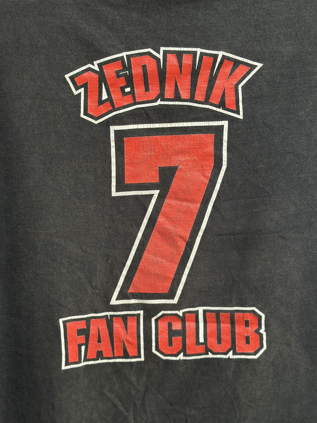 Anvil × Vintage Vintage Mr.Z Richard Zednij Fan Club Faded Tee Size US XXL / EU 58 / 5 - 7 Thumbnail