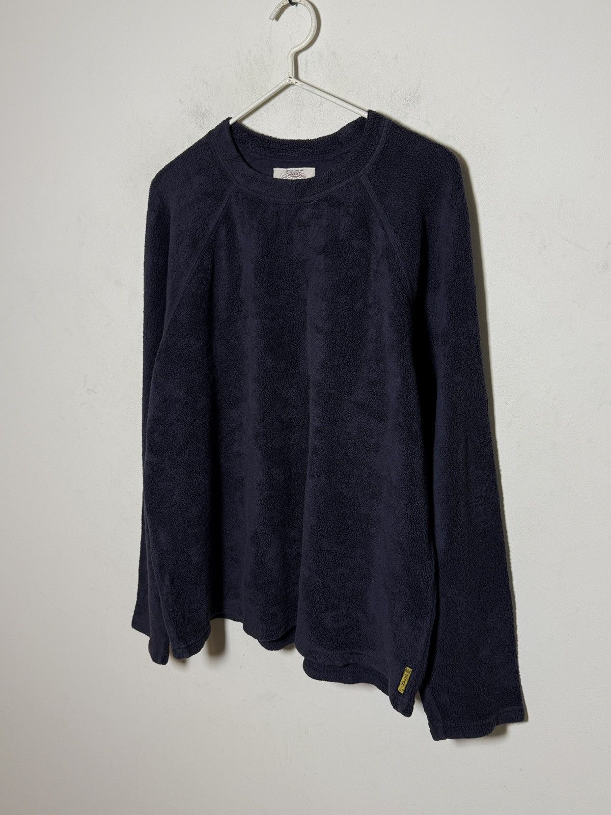 Giorgio Armani Armani Jeans navy fleece crewneck Size US XL / EU 56 / 4 - 2 Thumbnail
