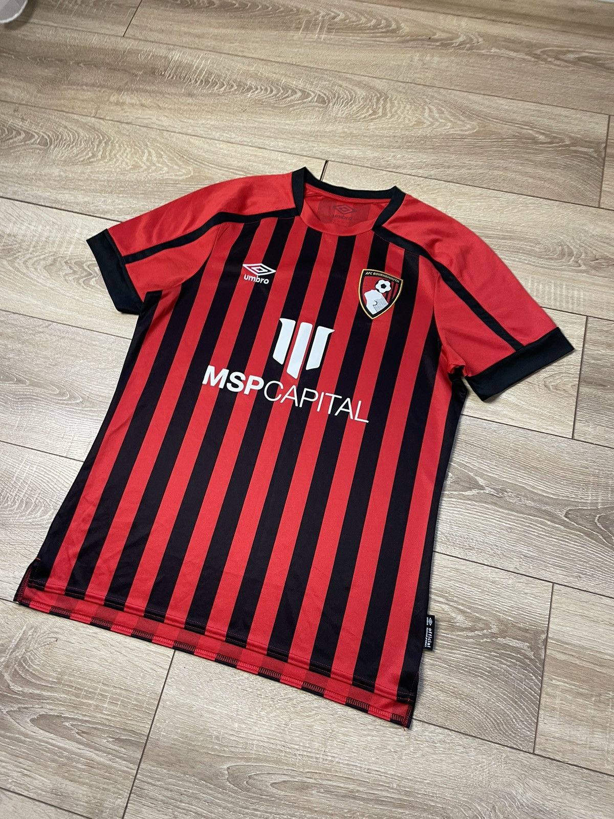 Umbro 2021-22 Bournemouth Umbro Home Shirt Soccer jersey M Mens Size US M / EU 48-50 / 2 - 2 Thumbnail