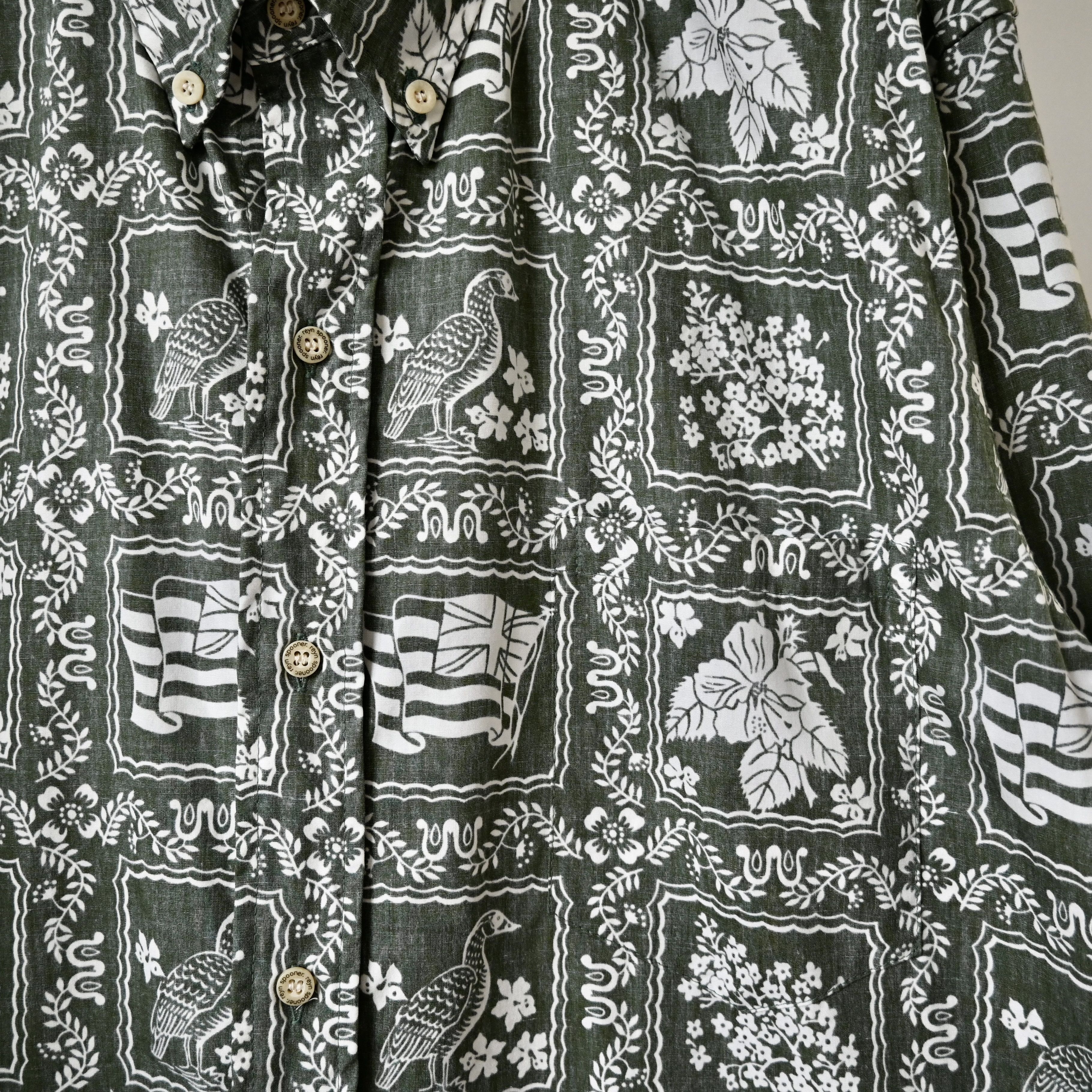 Reyn Spooner Reyn Spooner all cotton Lahaina Sailor shirt, olive Size US L / EU 52-54 / 3 - 5 Thumbnail