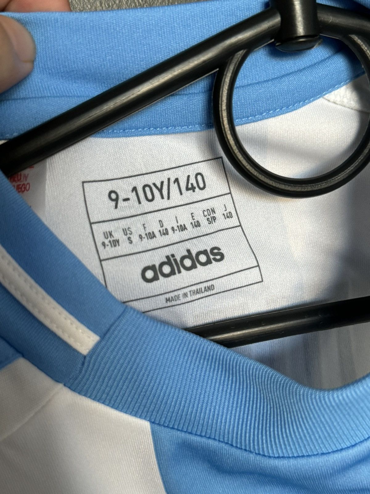 Adidas New KIDS Argentina 2024 Home Messi Football Jersey T-Shirt Size US XS / EU 42 / 0 - 10 Thumbnail