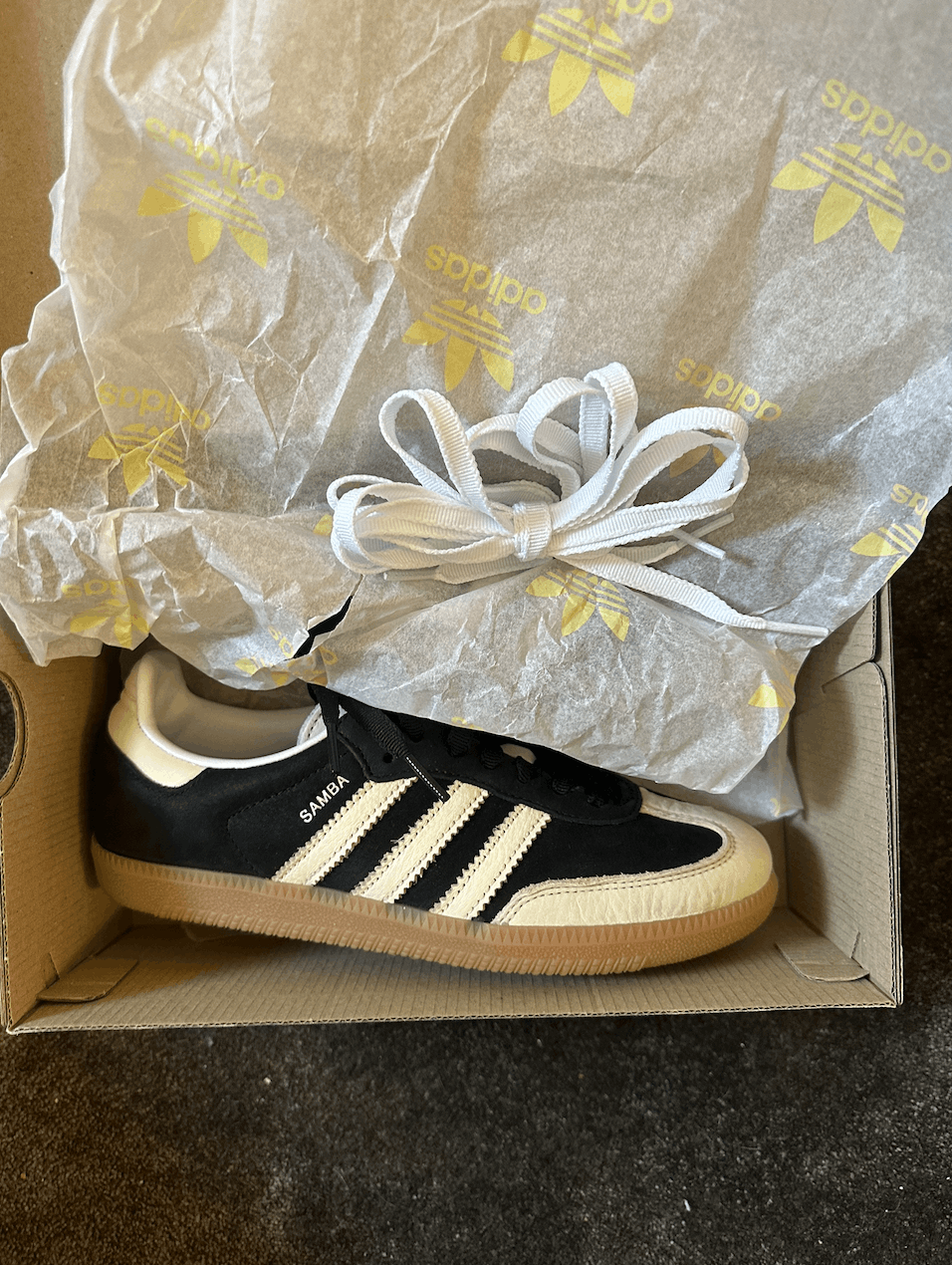 Adidas Samba OG Black Wonder White Size US 6.5 / IT 36.5 - 4 Thumbnail