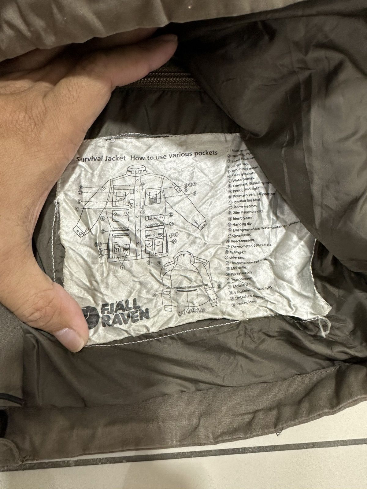 Fjallraven Vintage Fjallraven Survival Jacket Multi pocket hunting Size US S / EU 44-46 / 1 - 8 Thumbnail