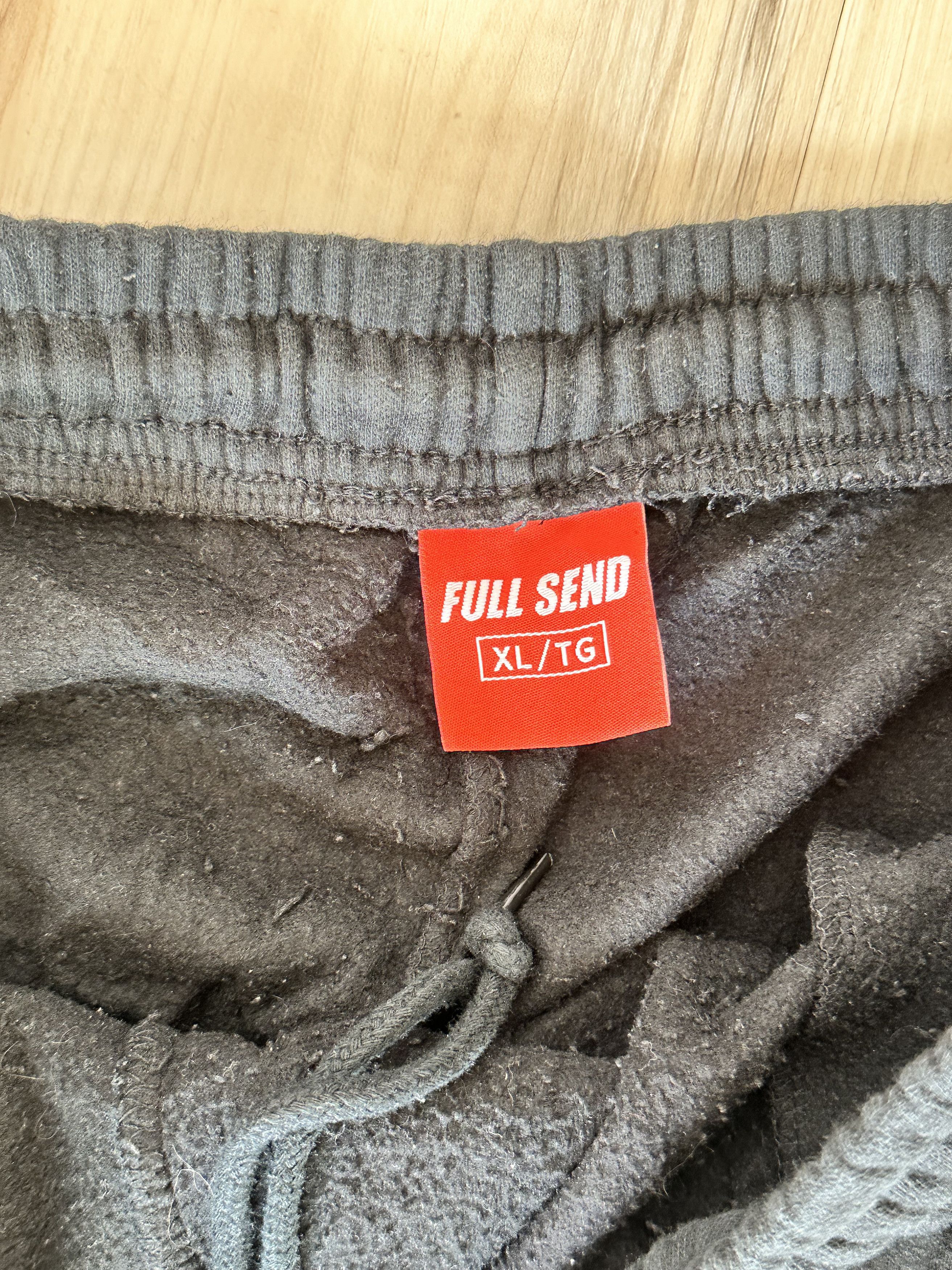 Full Send Full Send Nelk Boys Black Sweat Pants Size XL Size US 34 / EU 50 - 4 Thumbnail