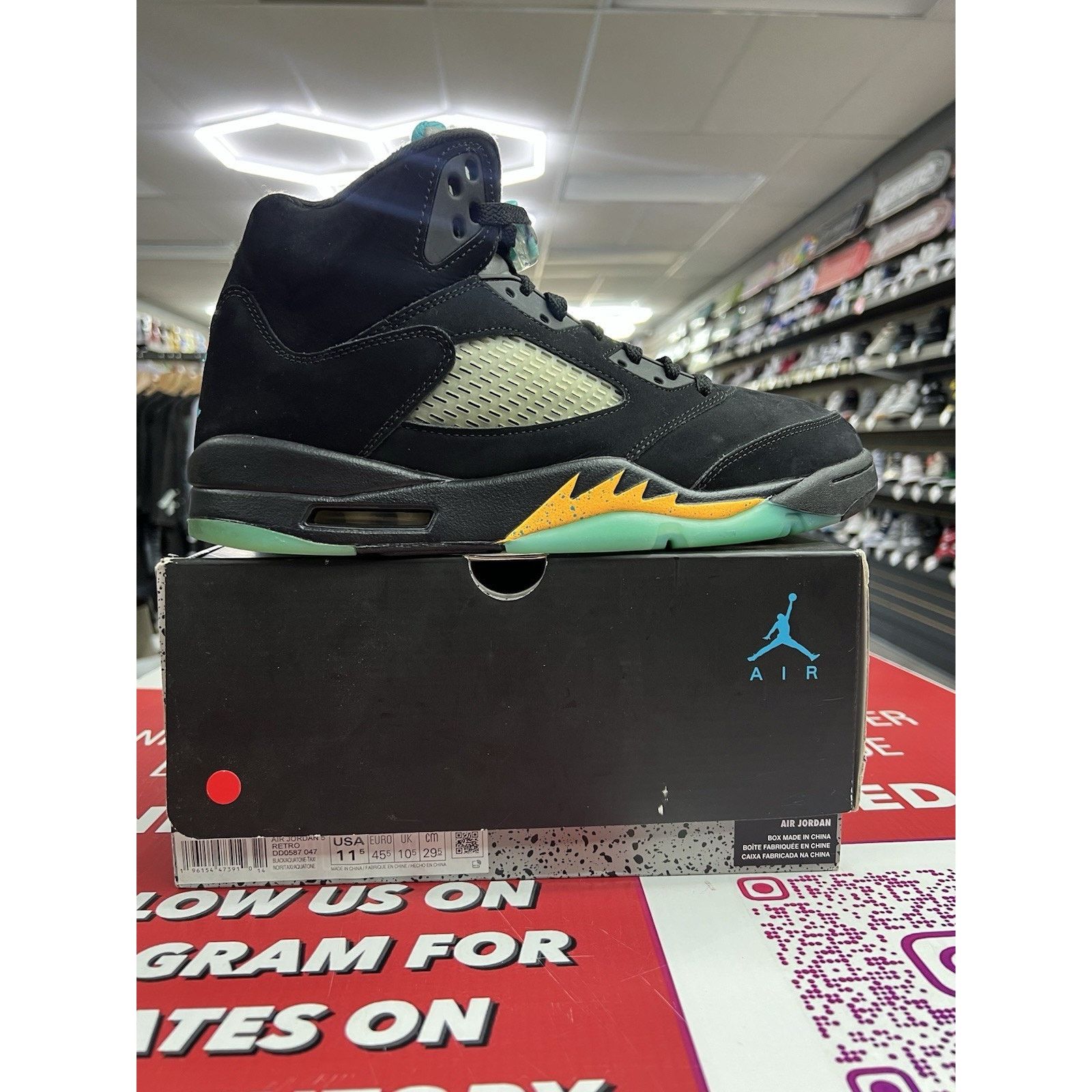 Jordan Brand Air Jordan 5 Retro 'Aqua' Size 11.5 DD0587-047 Size US 11.5 / EU 44-45 - 1 Thumbnail