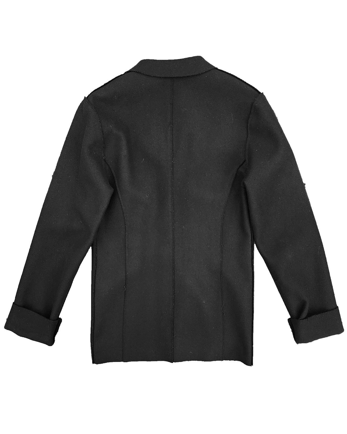 Ann Demeulemeester Ann Demeulemeester Fleece Wool Blazer Size US XS / EU 42 / 0 - 2 Thumbnail