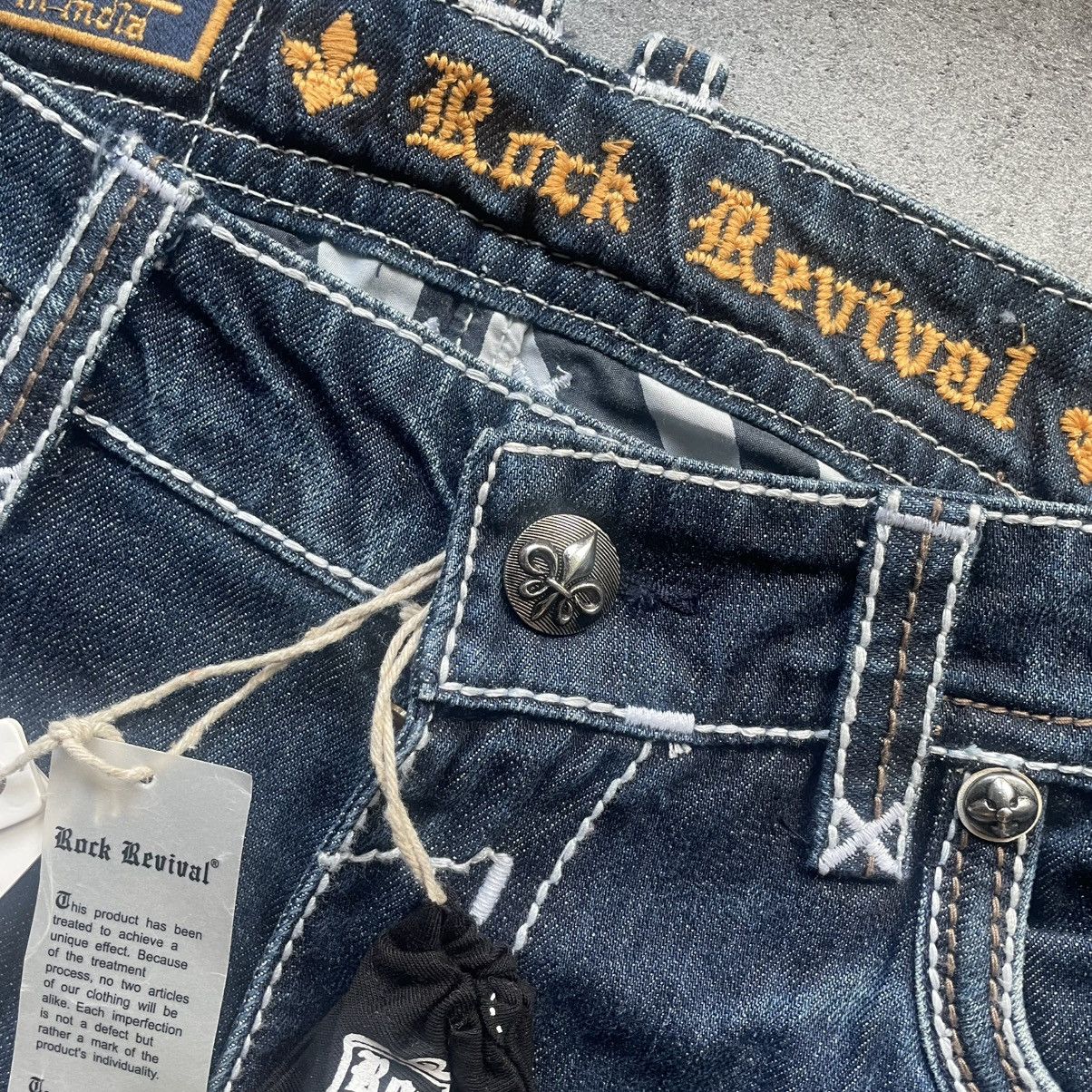 Rock Revival × Vintage NWT Rock Revival Bilby Chrome Hearts Style Pants Size US 32 / EU 48 - 8 Thumbnail