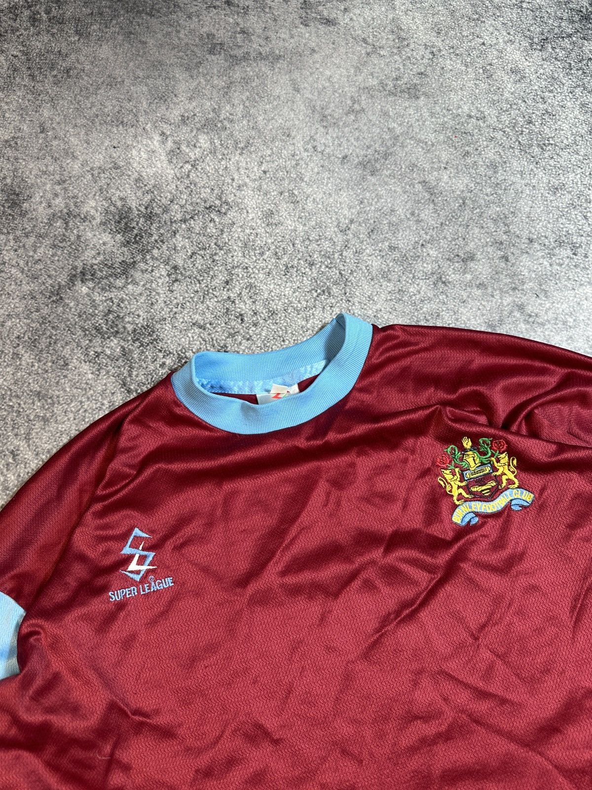 Vintage Vintage Super League Burnley Soccer Jersey 00s Streetwear XL Size US XL / EU 56 / 4 - 2 Thumbnail