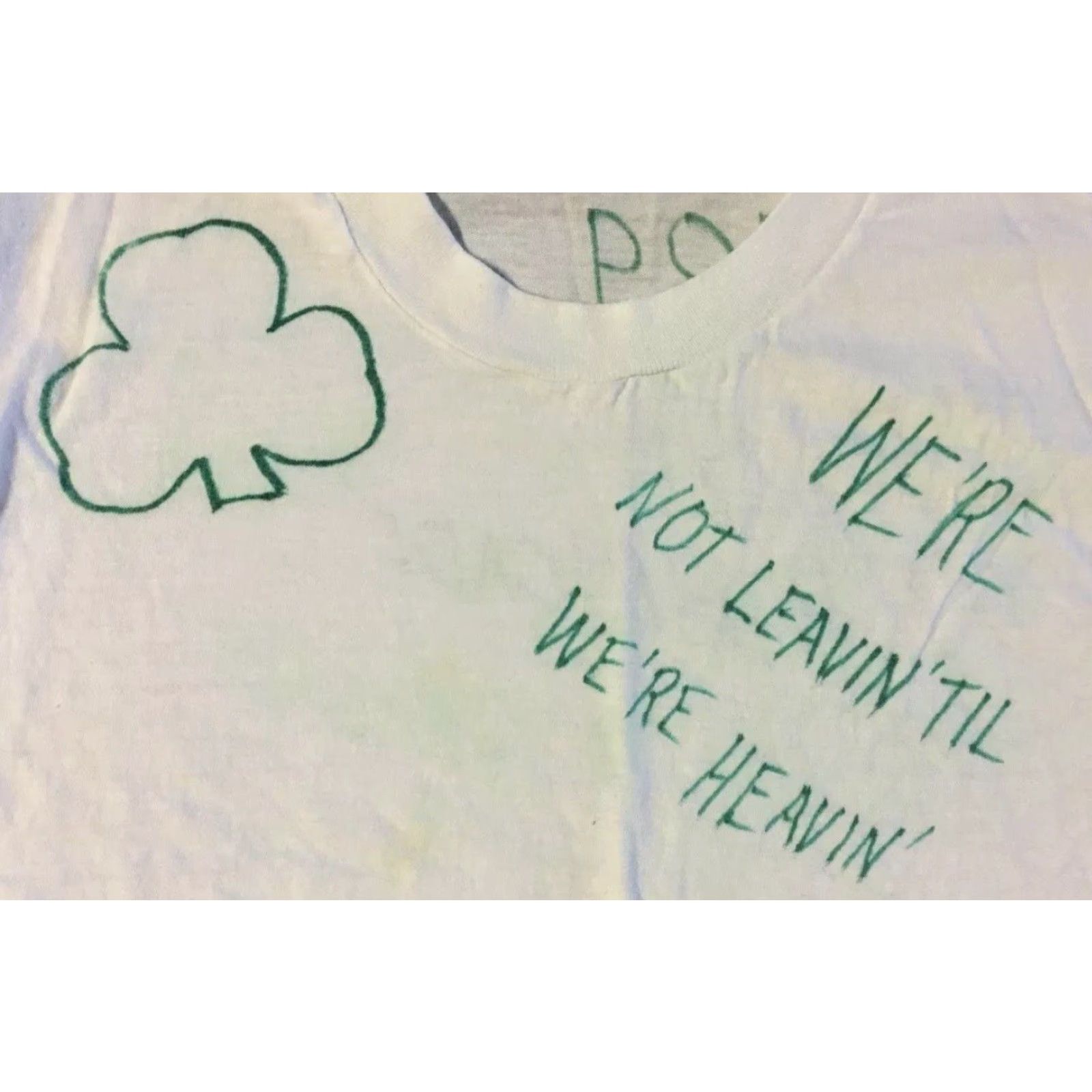 Vintage VINTAGE FOTL Single Stitch T-Shirt S White 80s Distressed Senior Shirt Football Track PE Grunge Mens Size US S / EU 44-46 / 1 - 3 Thumbnail