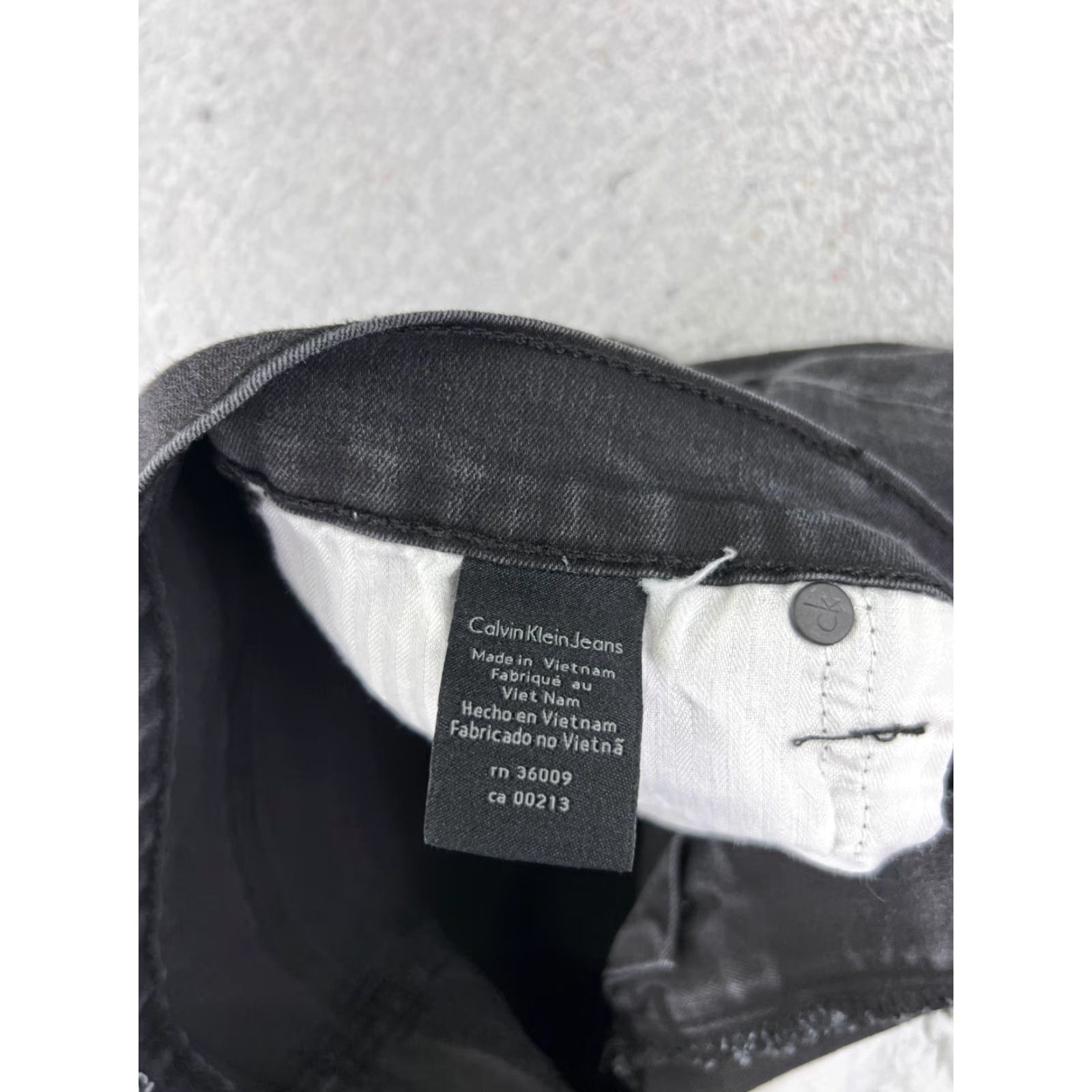 Calvin Klein Calvin Klein Jeans Women 6 Blue Denim Straight Leg Cotton Stretch 26x30 Size 28" / US 6 / IT 42 - 7 Thumbnail