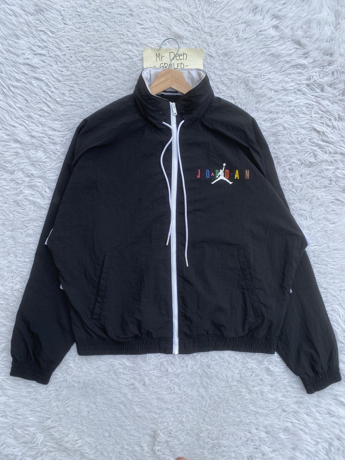 Nike Rare Nike Air Jordan Windbreaker Size US M / EU 48-50 / 2 - 2 Thumbnail