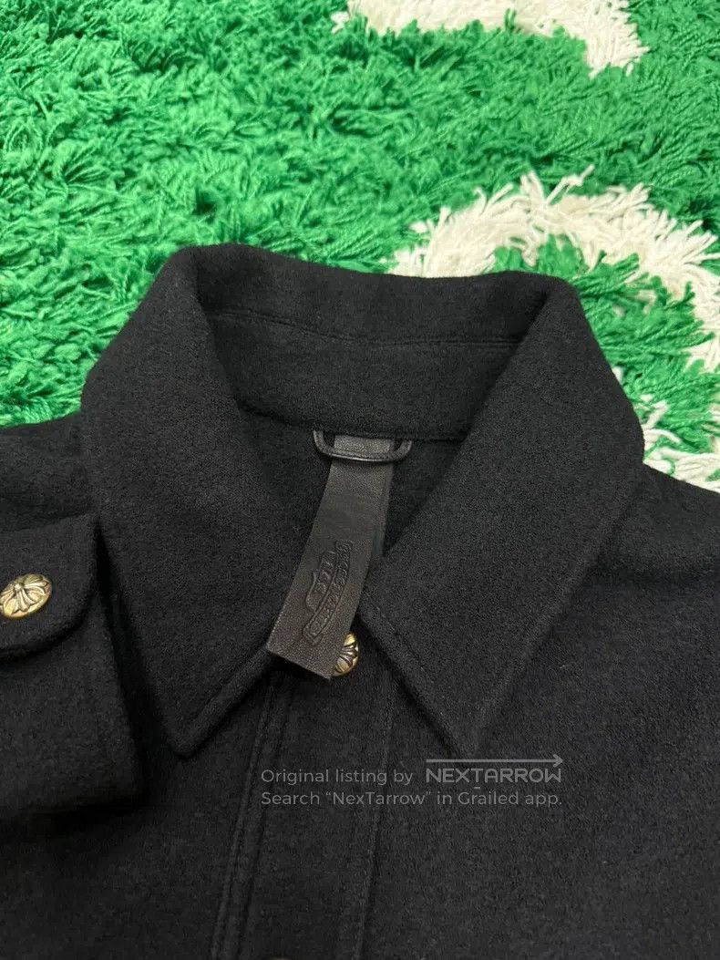 Chrome Hearts CHROME HEARTS Black Wool Jacket Size US XS / EU 42 / 0 - 4 Thumbnail