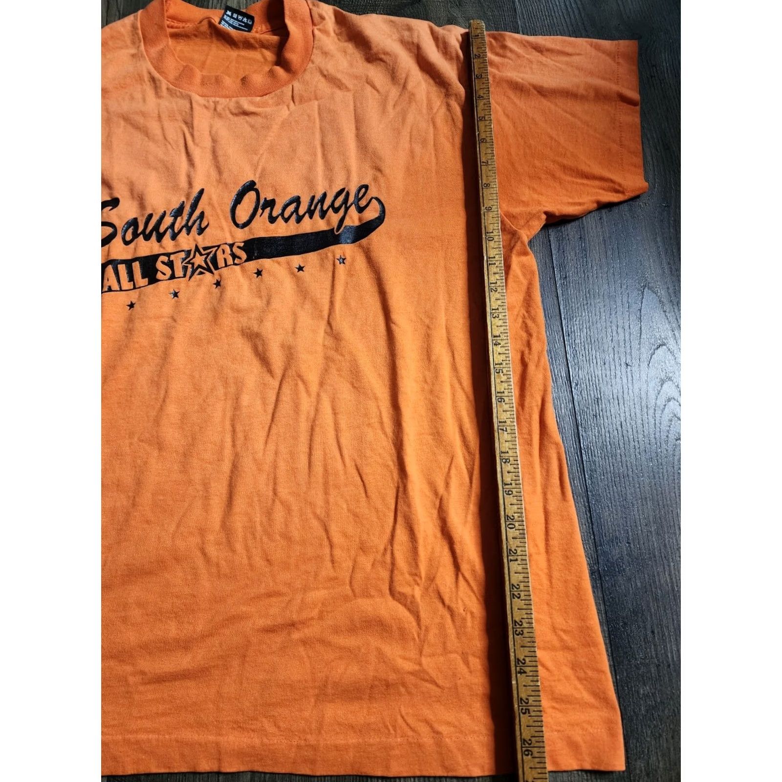Fruit Of The Loom Vintage Fruit of the Loom Mens XL South Orange All Stars 1994 Baseball T Shirt Double Sided Organic Cotton Blend Orange Graphic Tee Mens Size US XL / EU 56 / 4 - 4 Thumbnail