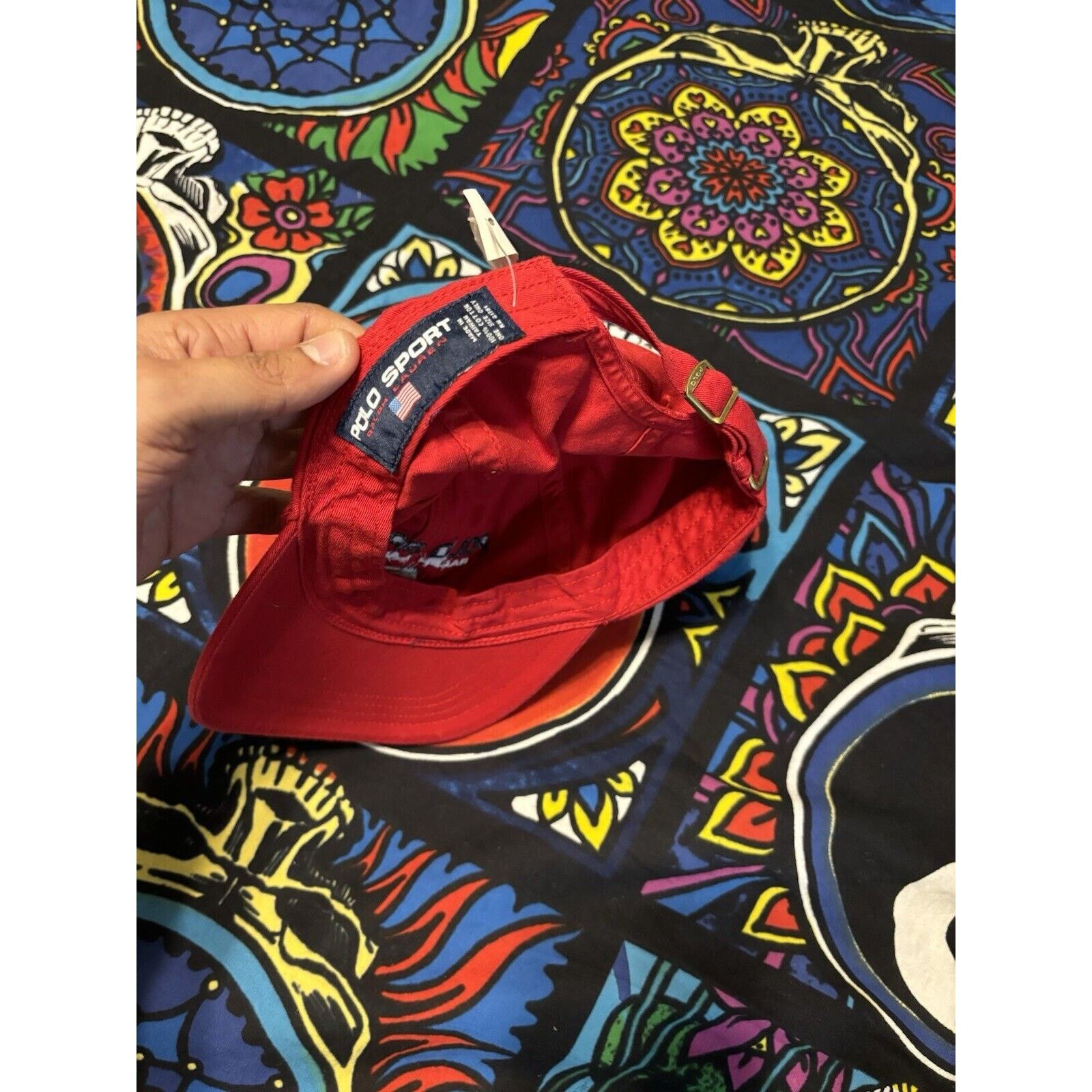 Other Vintage polo sport spellout deadstock dad hat ralph lauren Size ONE SIZE - 3 Thumbnail
