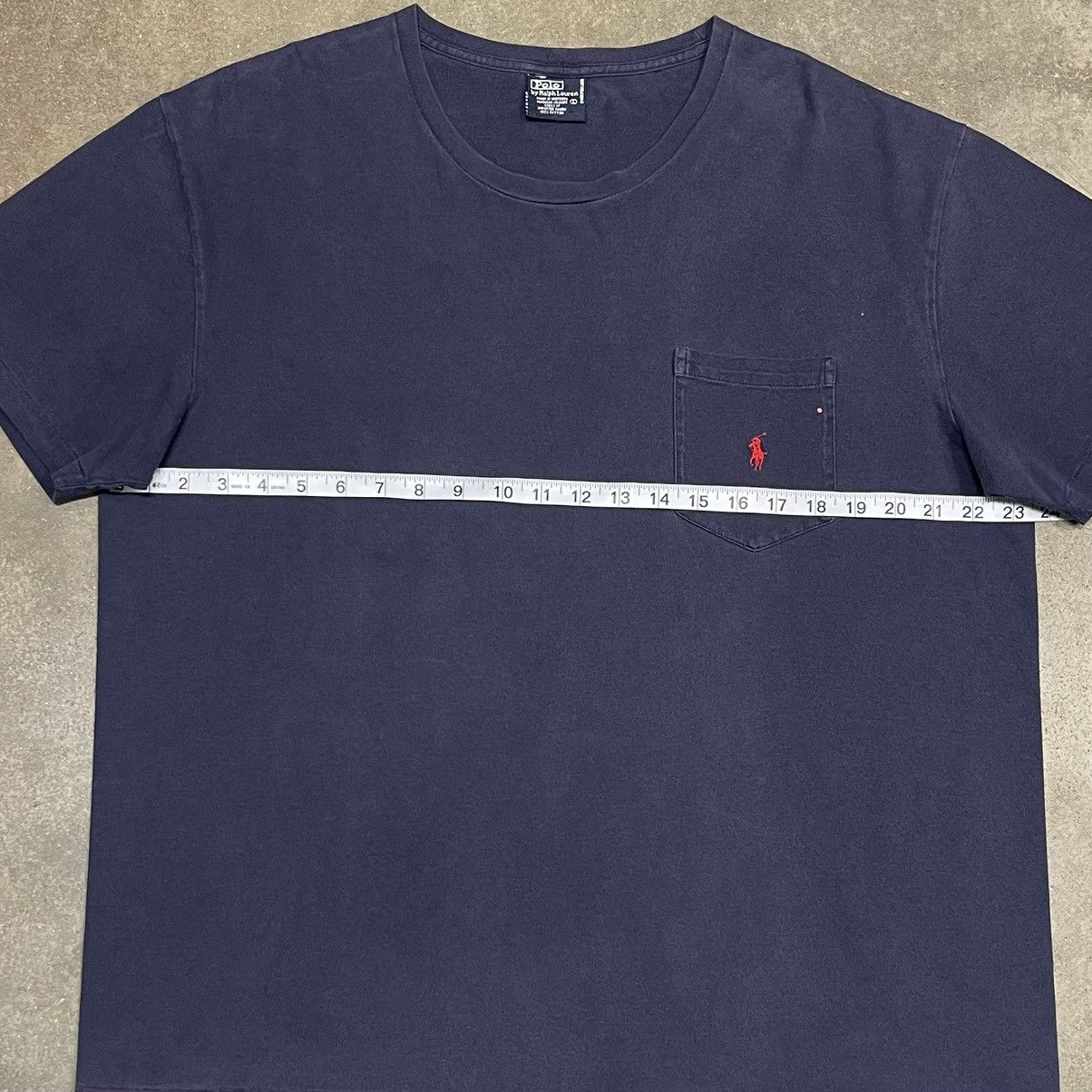 Polo Ralph Lauren Vintage 90s Polo Ralph Lauren Single Stitch Faded Tee USA Size US L / EU 52-54 / 3 - 6 Thumbnail