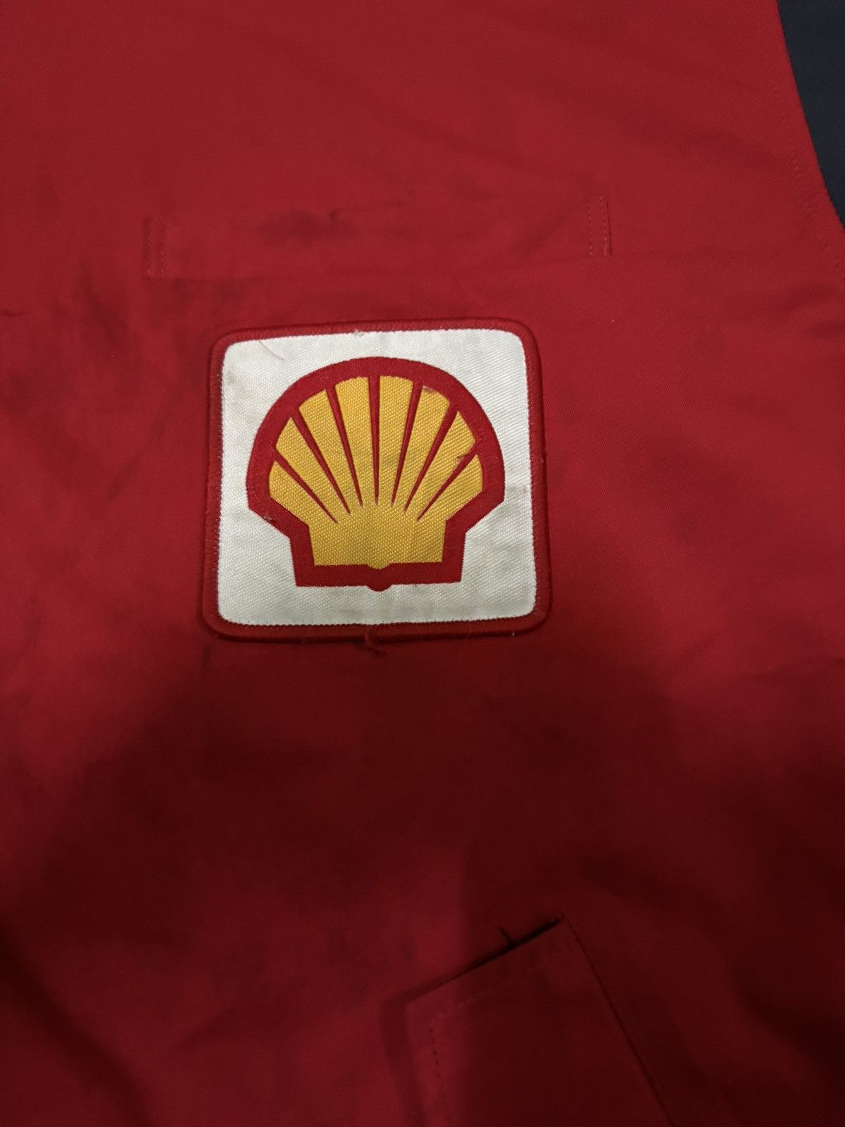 Vintage Shell Jacket Racing Ferrari Racing Design Size US L / EU 52-54 / 3 - 16 Thumbnail