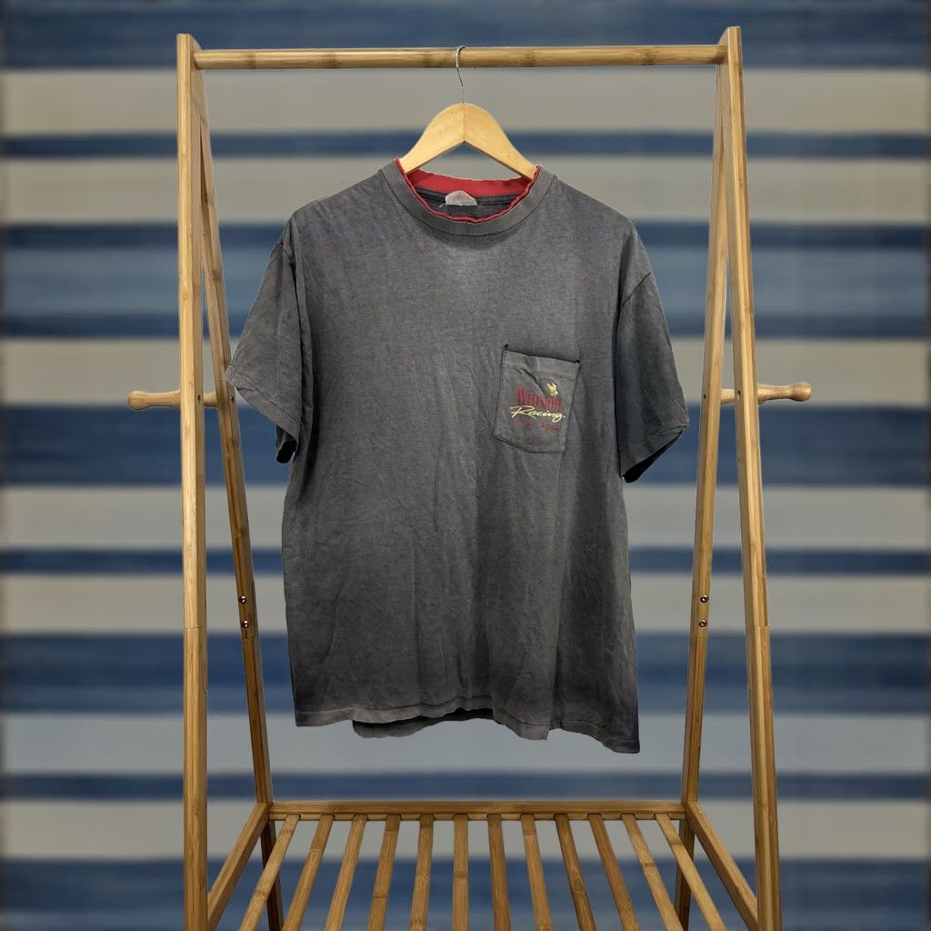 Vintage VINTAGE Winston Racing RJR Gradient Sun Faded Pocket Worn Thrashed T-Shirt XL Mens Black XL Sweatshirt T-Shirt Billie? Size US XL / EU 56 / 4 - 1 Thumbnail
