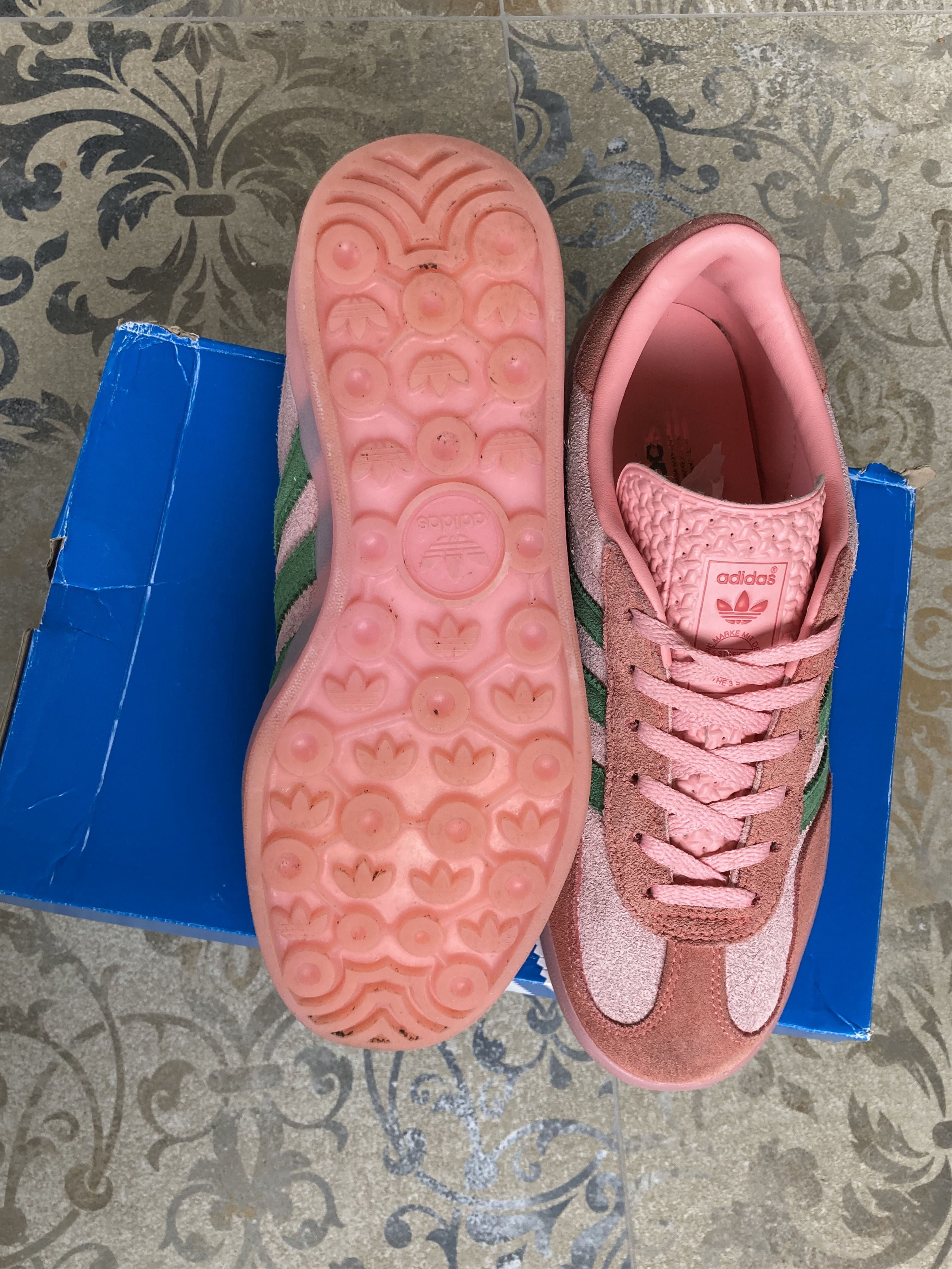Adidas Adidas gazelle indoor semi pink preloved US 6.5 EU 38 Size US 6.5 / IT 36.5 - 5 Thumbnail