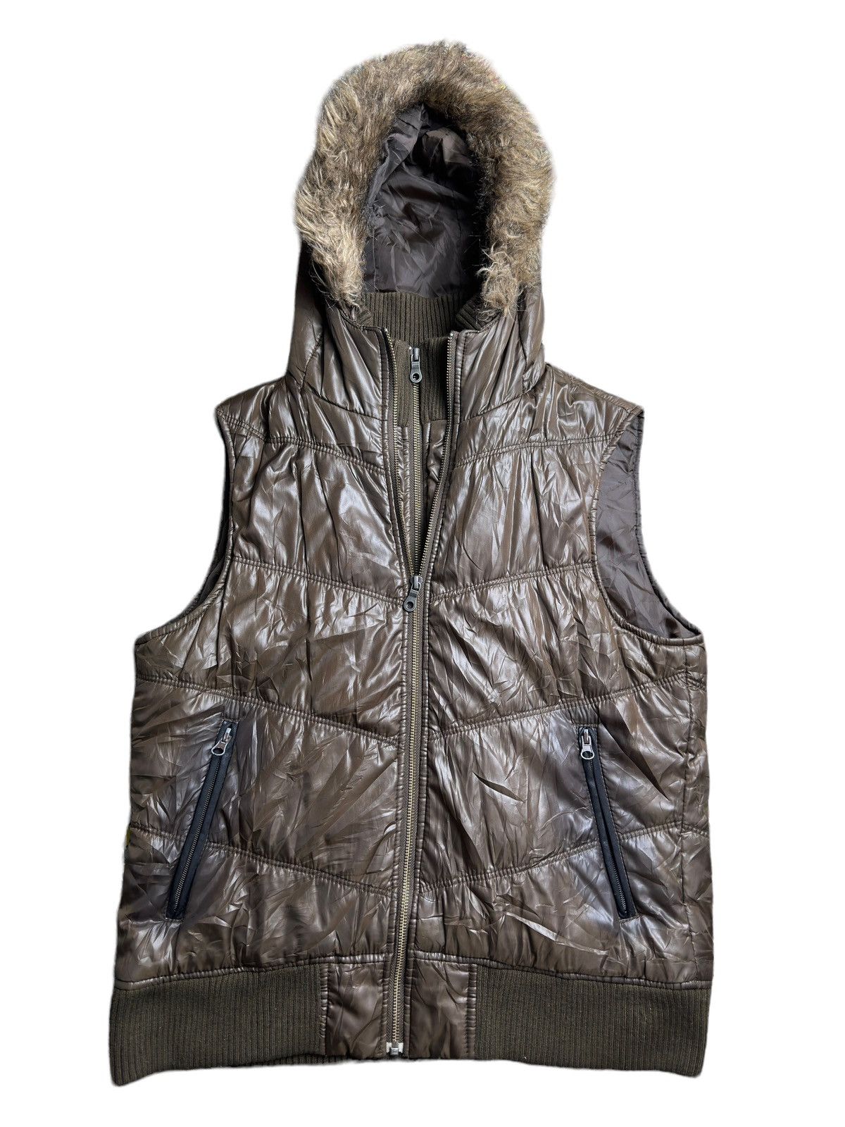 If Six Was Nine Vintage Von Dutch Furhoodie Vest Size US L / EU 52-54 / 3 - 1 Thumbnail