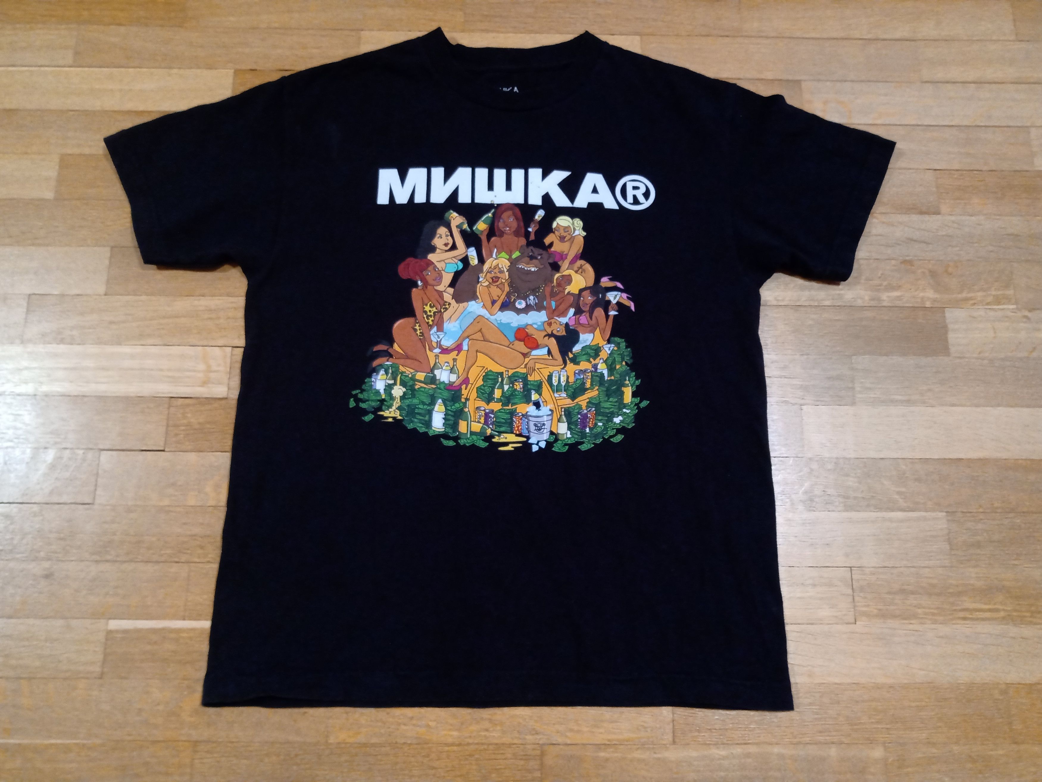 Mishka × Vintage Mishka Shirt 100% Cotton Vintage Rare Made in USA Size US M / EU 48-50 / 2 - 1 Thumbnail