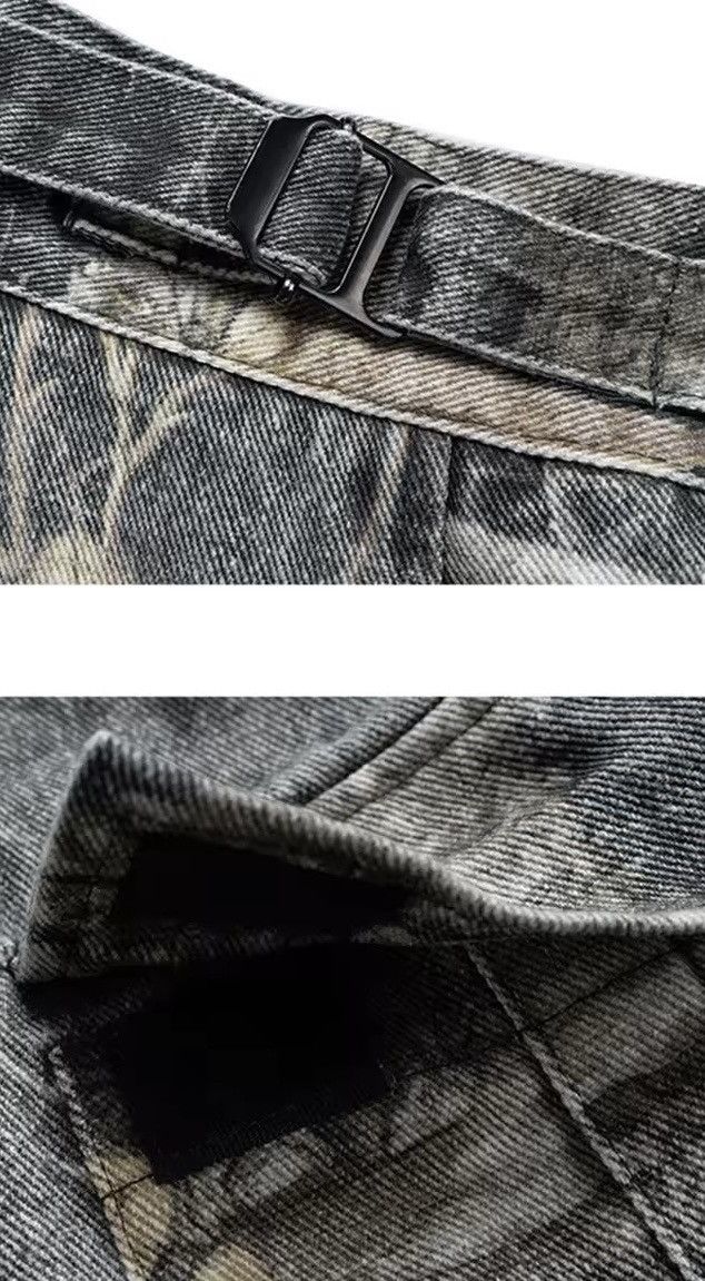 Designer Streetwear Camouflage Khaki Cargo Shorts Size US 30 / EU 46 - 3 Thumbnail