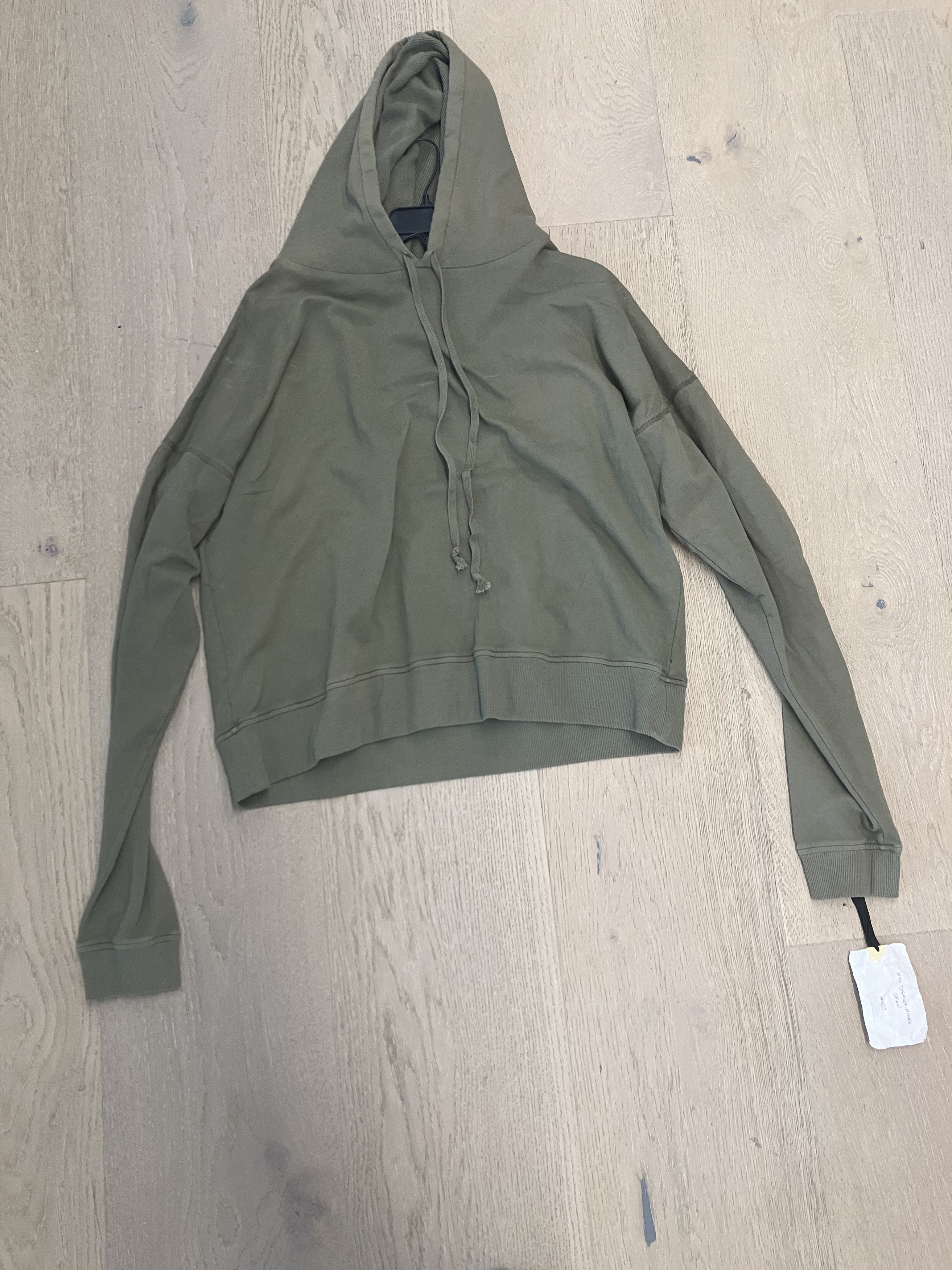 image of $975 NWT Greg Laurent Green Army Arts District Hoodie, Men's (Size Large)