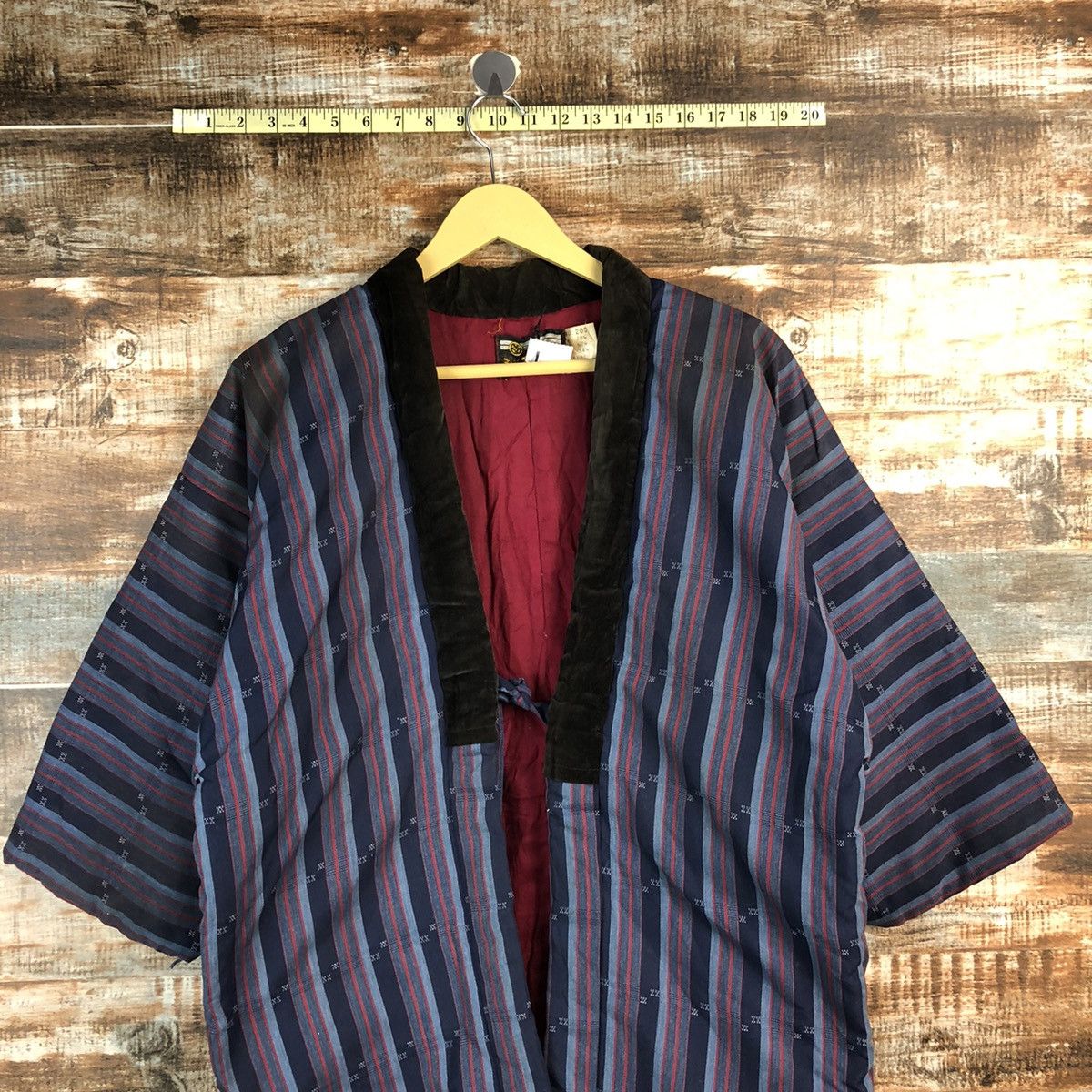 Japanese Brand Japan vintage Kimono Blue cardigan #A2312 Size US L / EU 52-54 / 3 - 2 Thumbnail