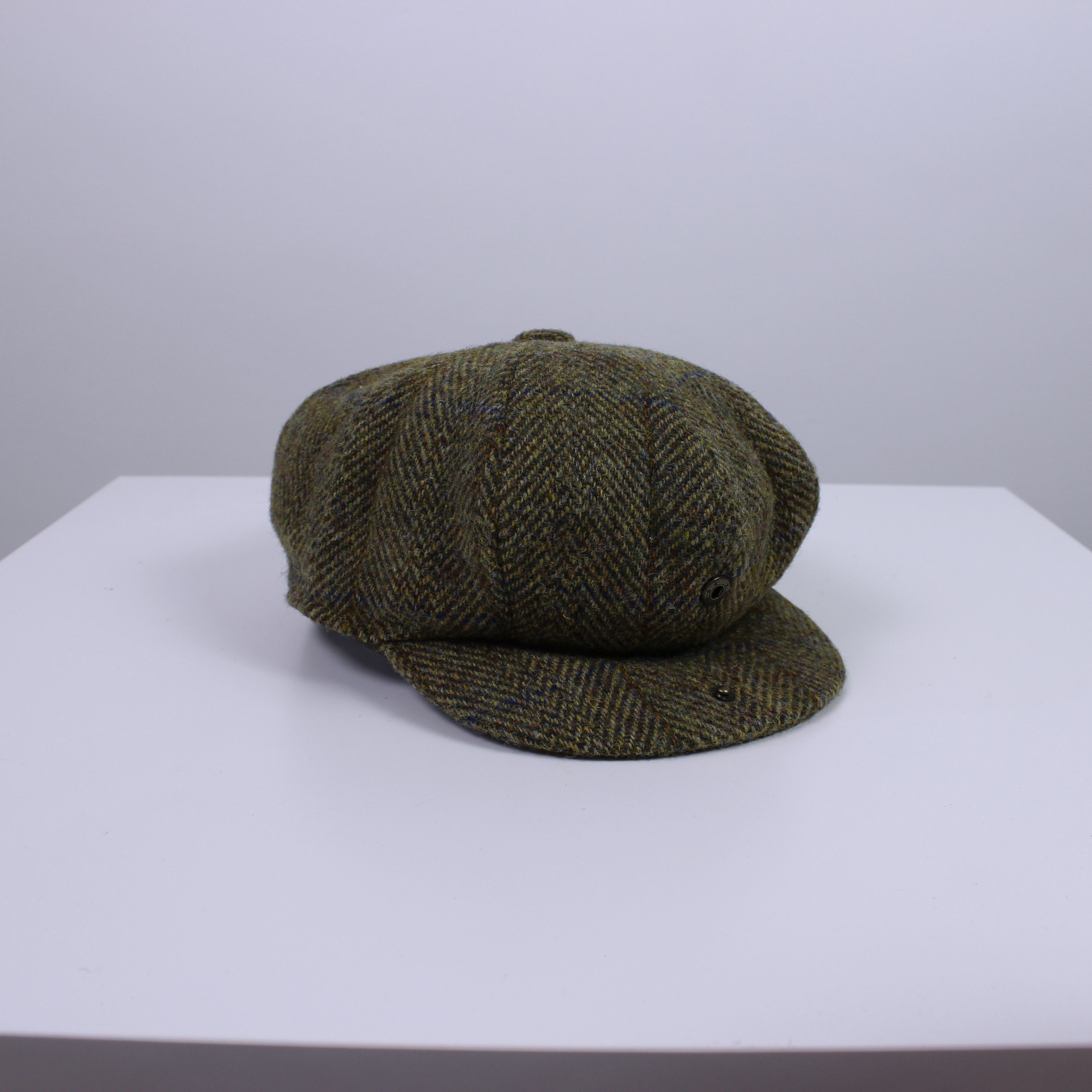 Harris Tweed Harris Tweed wool Flat Cap Hat Newsboy England Size ONE SIZE - 9 Thumbnail