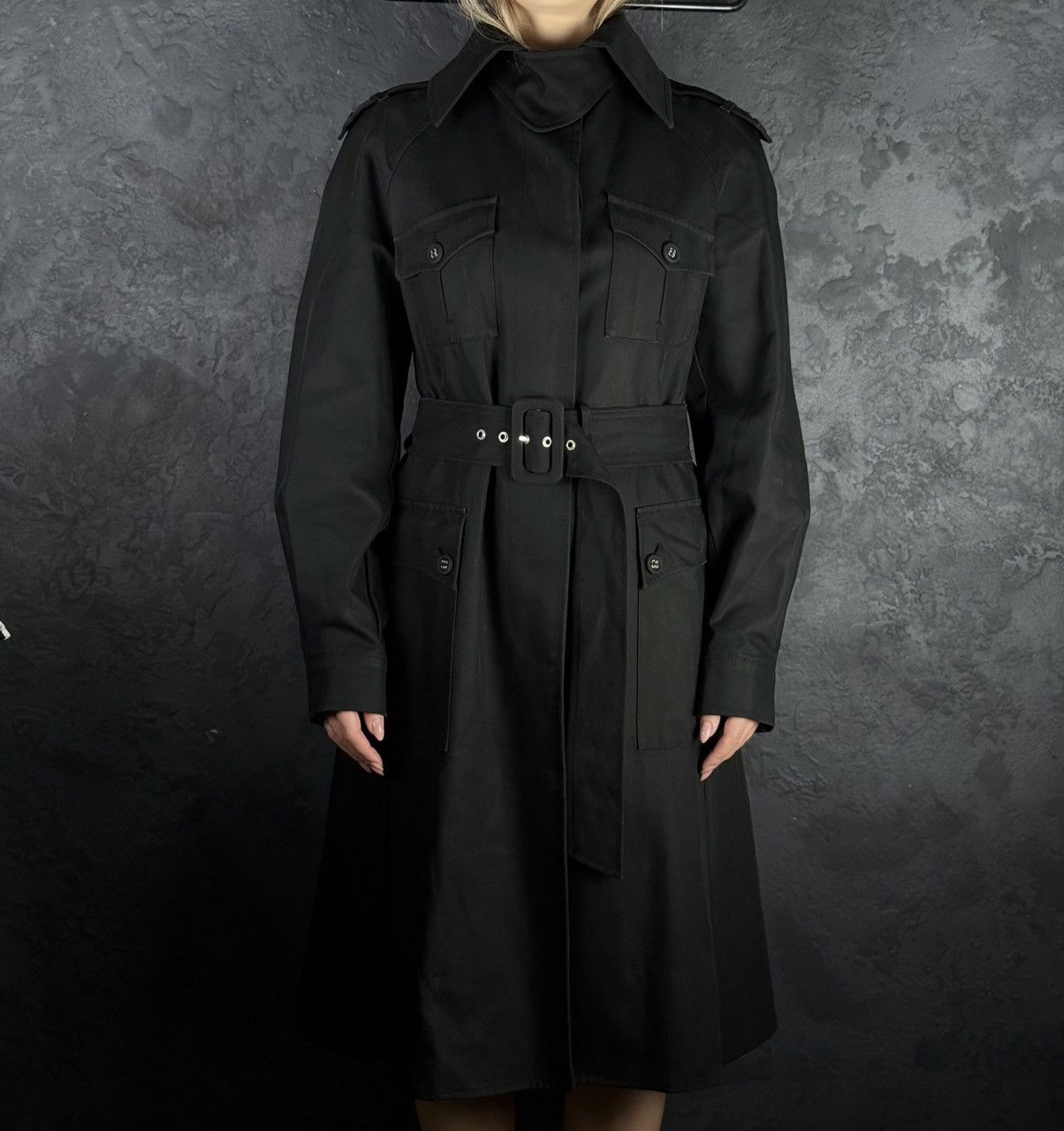 Sportmax SPORTMAX Belted Women’s Trench Coat Italy Designer Size 10 Size L / US 10 / IT 46 - 2 Thumbnail