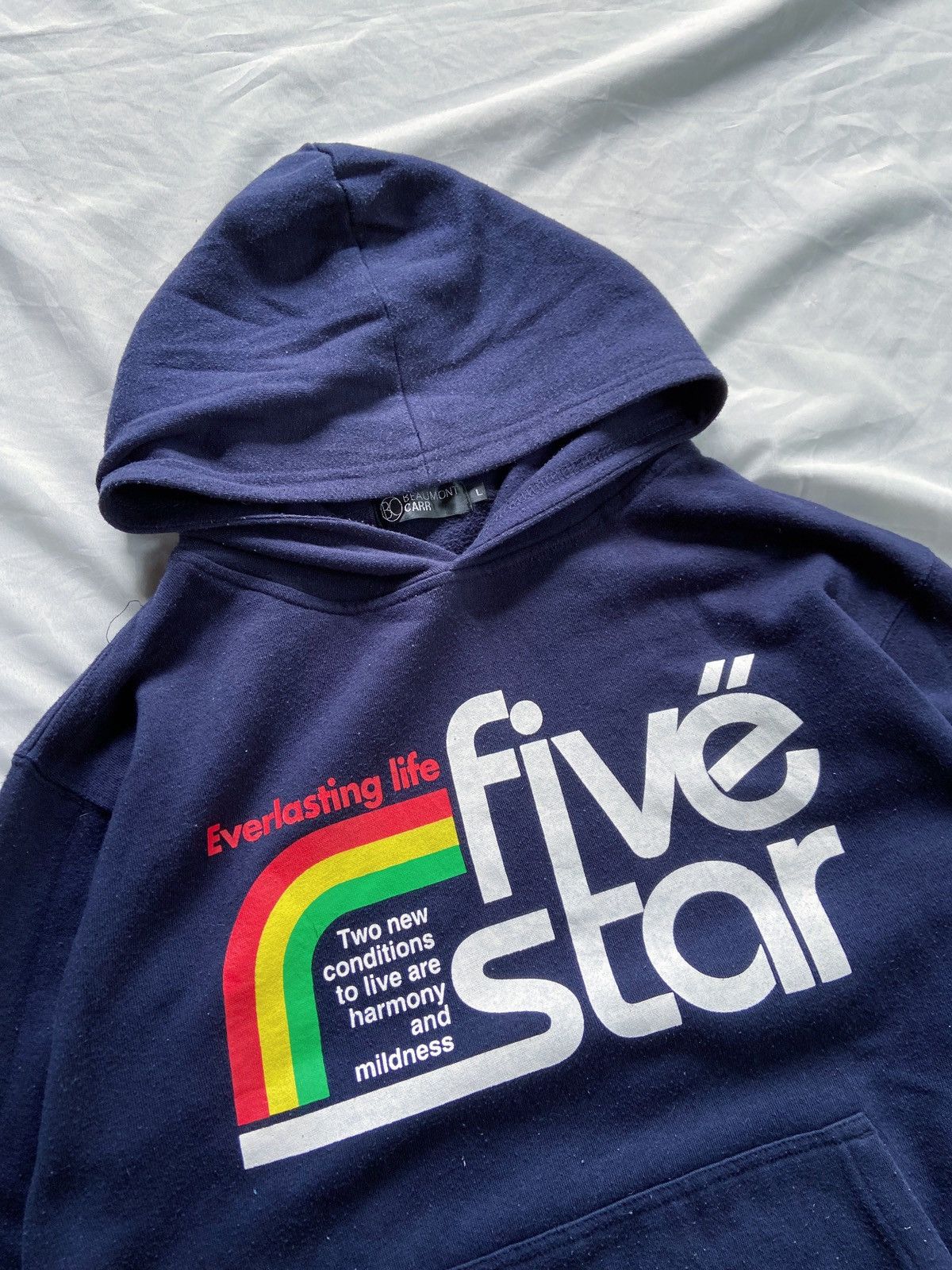 Isamu Katayama Backlash BEAUMONT CAR EVERLASTING LIFE FIVE STAR HOODIE Size US M / EU 48-50 / 2 - 6 Thumbnail