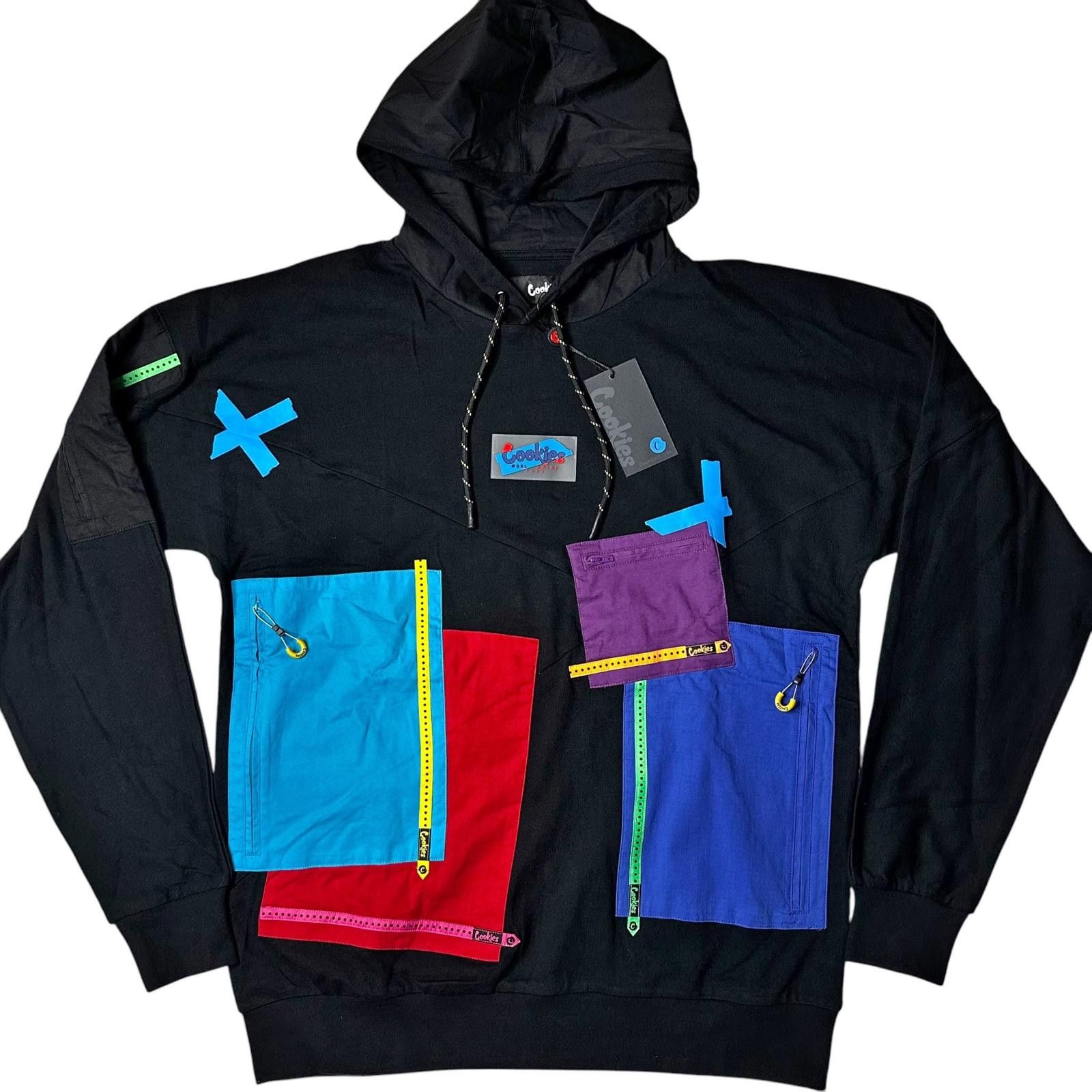 Cookies NWT Cookies Worldwide Colorblock Zipper Hoodie Black Mens XL Size US XL / EU 56 / 4 - 1 Thumbnail