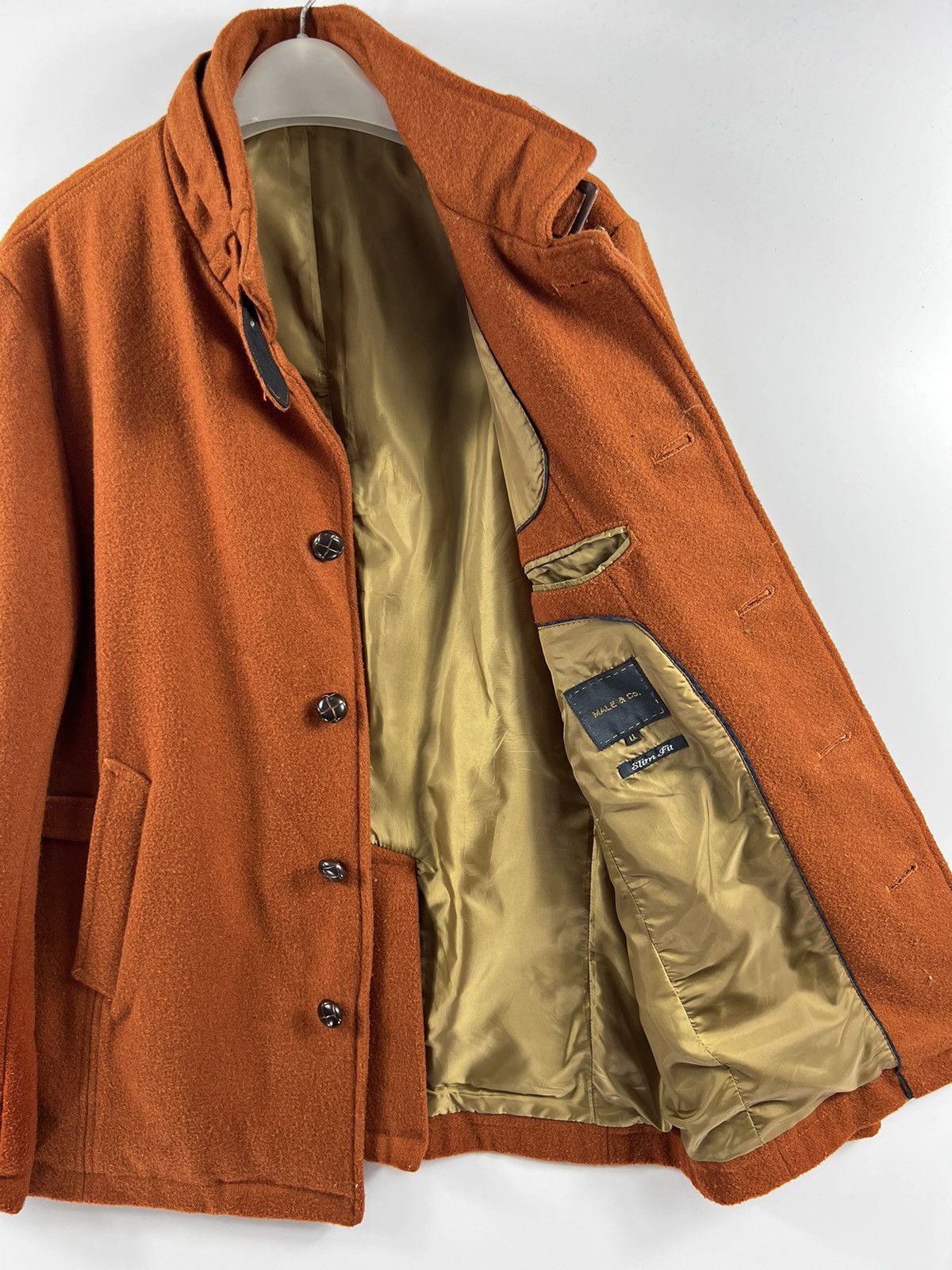 Japanese Brand MALE & co japanese wool heavy jacket Size US M / EU 48-50 / 2 - 7 Thumbnail
