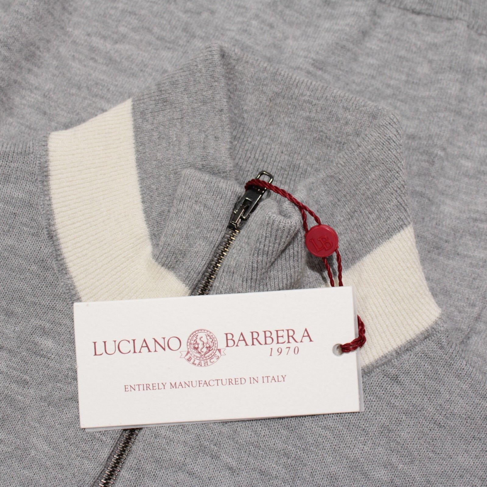 Luciano Barbera Luciano Barbera Sweater Size US S in Gray Size US S / EU 44-46 / 1 - 1 Thumbnail