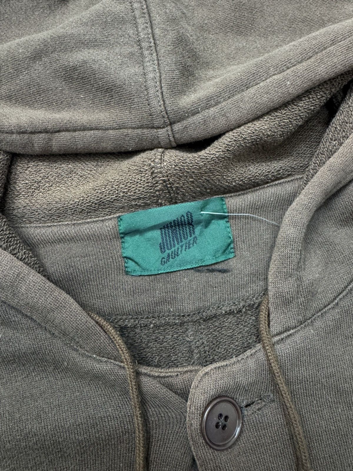 Jean Paul Gaultier Vintage 1990s Junior Gaultier (JPG) Chore Hooded Jackets Size US L / EU 52-54 / 3 - 4 Thumbnail