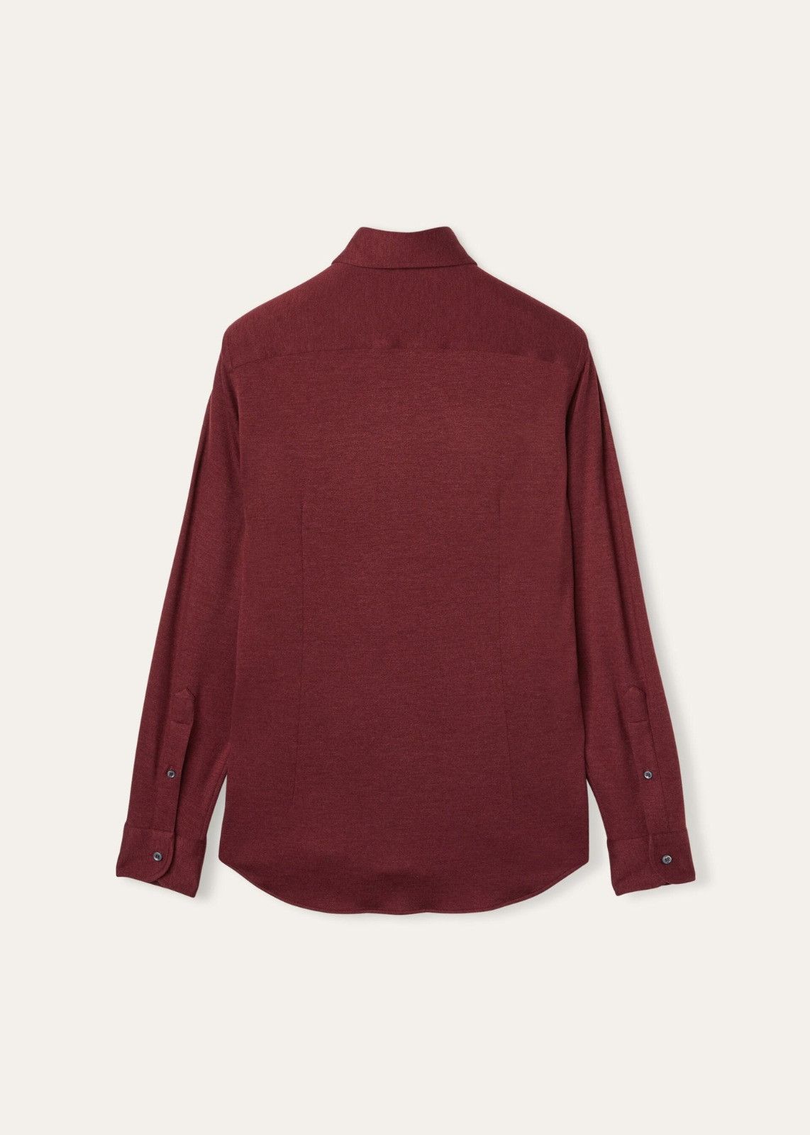 Loro Piana o1srvl11e0325 FAM9540 Andrew Shirt in Burgundy Size US XL / EU 56 / 4 - 2 Thumbnail