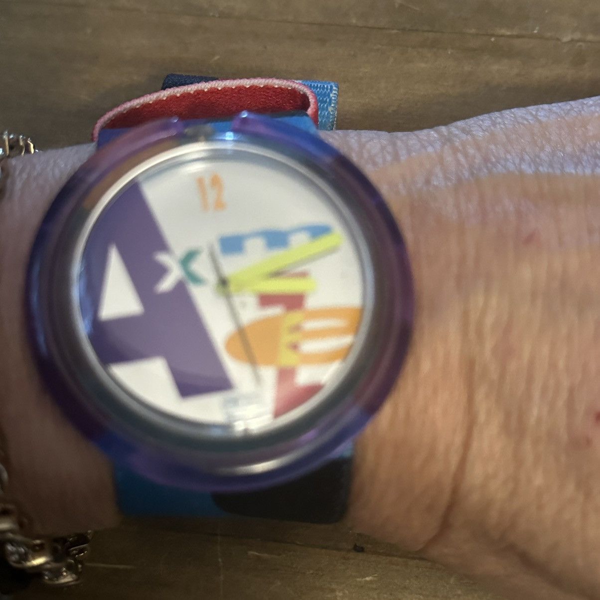 Swatch Vintage 1991 Pop Swatch Letterhead Watch Size ONE SIZE - 3 Thumbnail