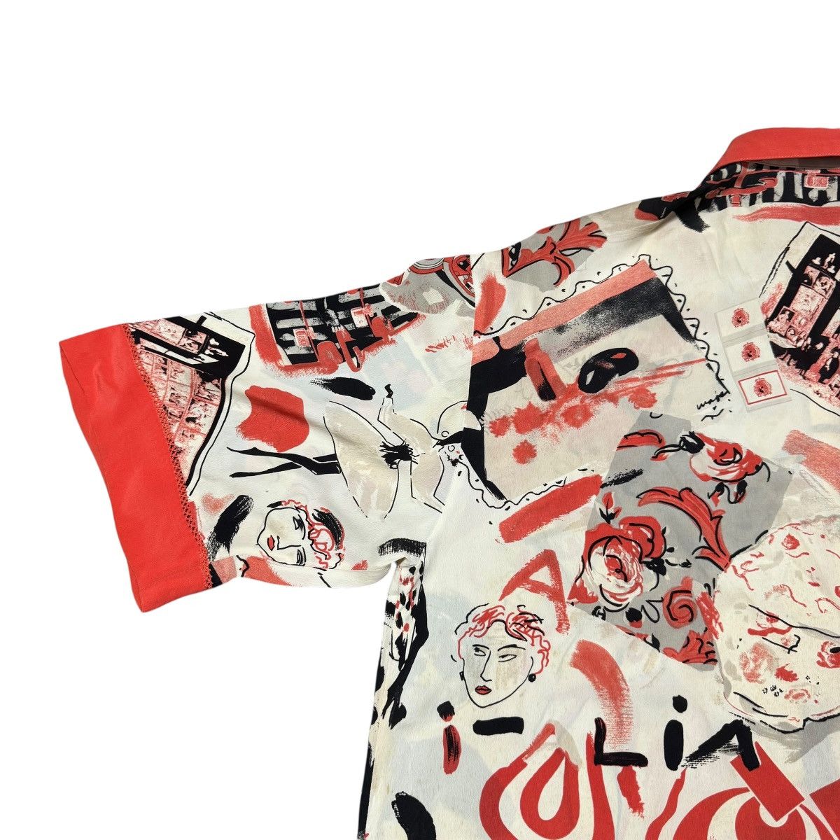Fendi Vintage Fendi Silk Printed Shirt Giulietta El Romeo Size US L / EU 52-54 / 3 - 11 Thumbnail